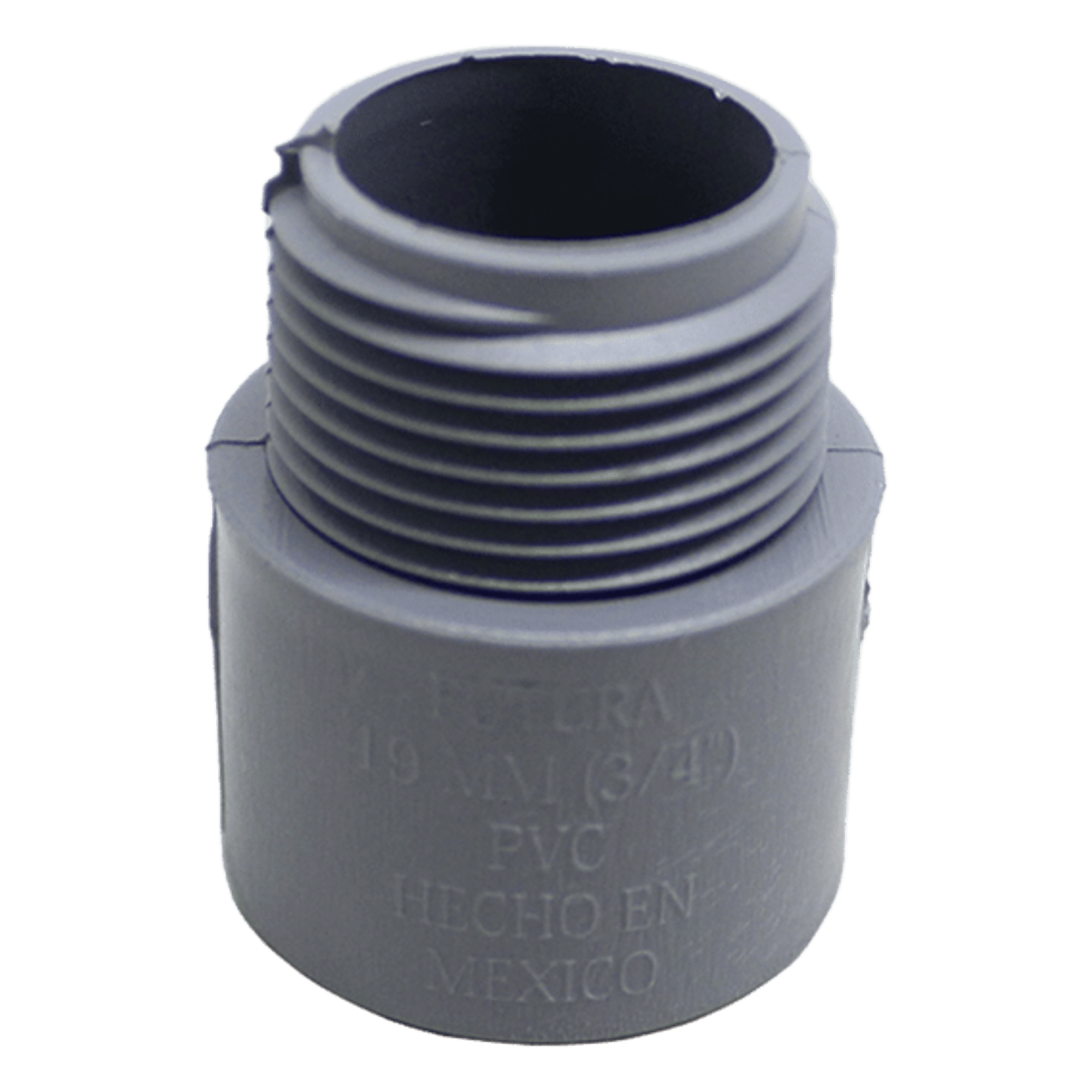 Conector Conduit Cédula 40 / 2" (50.8 mm) / PVC Sin Plastificante / Unión Cementar Hermética / UL 651 / 60°C — AMANCO-WAVIN · SKU ATC40-CON-2