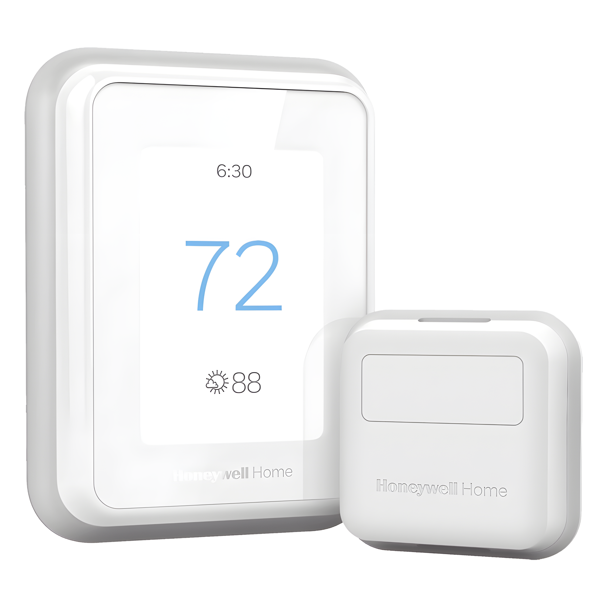 Termostato Inteligente / Pantalla Táctil Color 7.27 pulgadas cuadradas / Wi-Fi Dual Band 2.4/5 GHz / RedLINK 3.0 / 3H/2C Bomba de Calor / Sensores Inalámbricos Zona / HomeKit / Energy Star — HONEYWELL HOME RESIDEO · SKU THX321WFS2001W/U