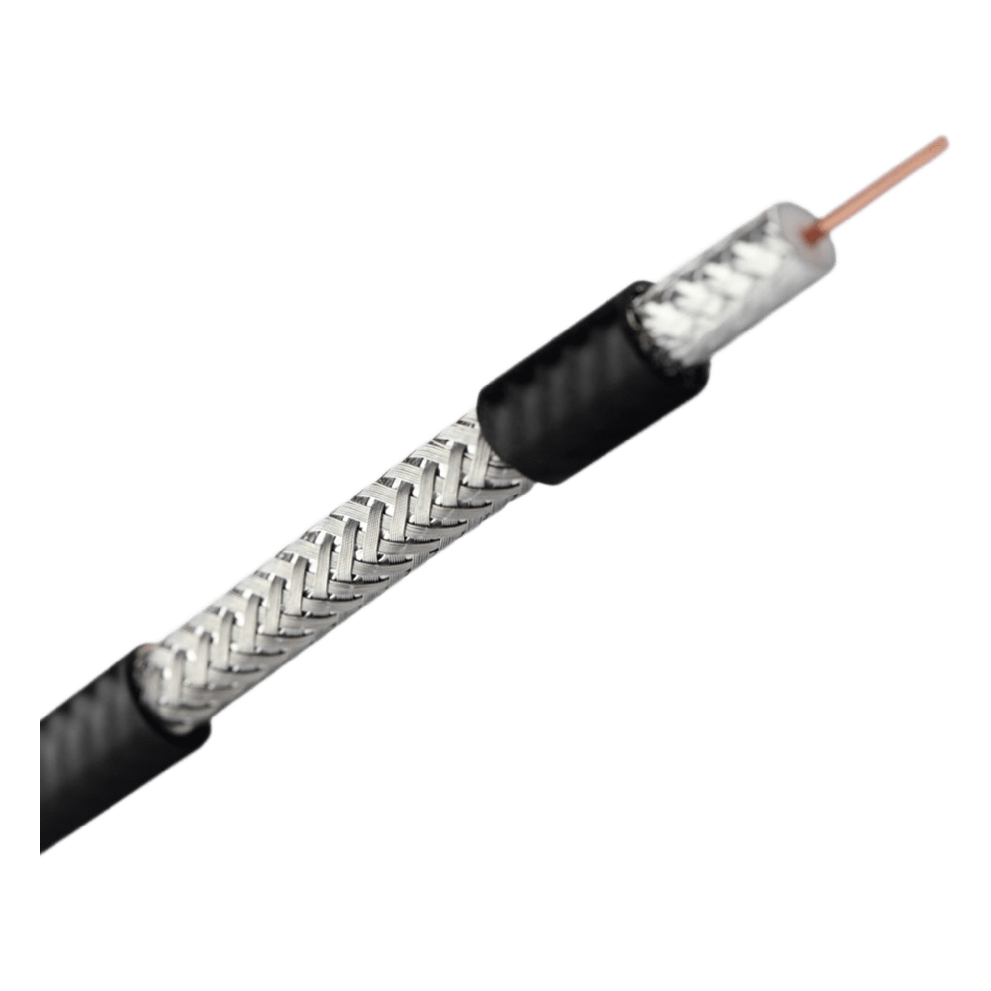 Cable Coaxial RG6 / CCS 21% / 305 m (1000 ft) / 75 Ohm / Blindaje 60% / Intemperie — LINKEDPRO BY EPCOM · SKU RG6-CCS