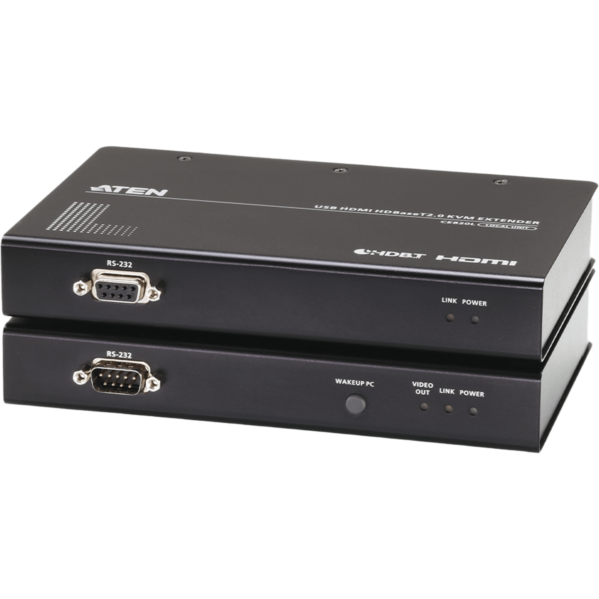 Kit Extensor KVM | 100m  | Conector HDMI | HDBaseT™ | Resolución 4K | USB 2.0 | Audio Estéreo