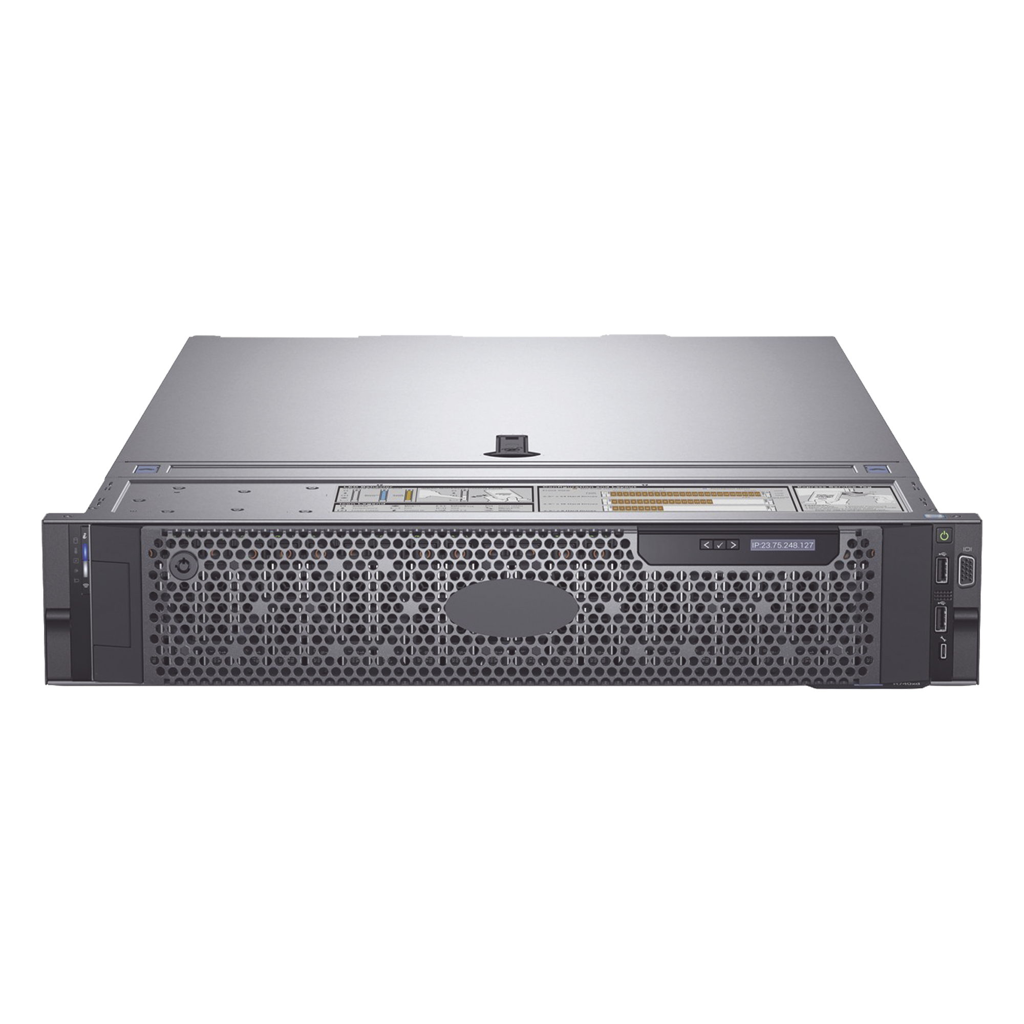 Servidor de Analíticos de Video / 64 Canales 1080P / 256 Rostros/s / 80 Millones de Imágenes / Clúster 5 Nodos / Fuente Redundante — HIKVISION · SKU DS-IX2002-A7U/LX