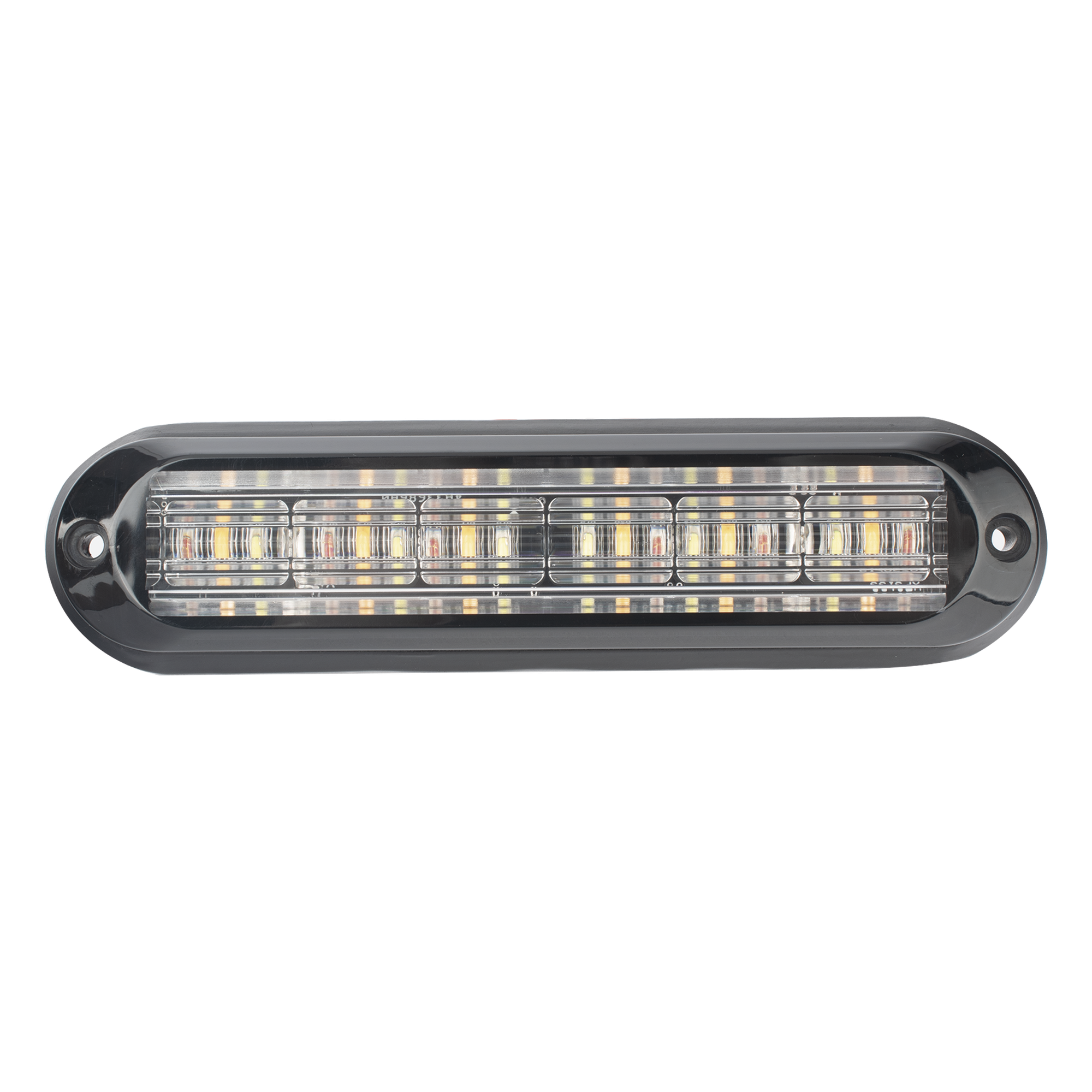 Luz Auxiliar / 18 LEDs / Tricolor Rojo/Claro/Ámbar / IP67 / Ultra Brillante / 142.6×36×14 mm — EPCOM INDUSTRIAL SIGNALING · SKU XLT1835RWA