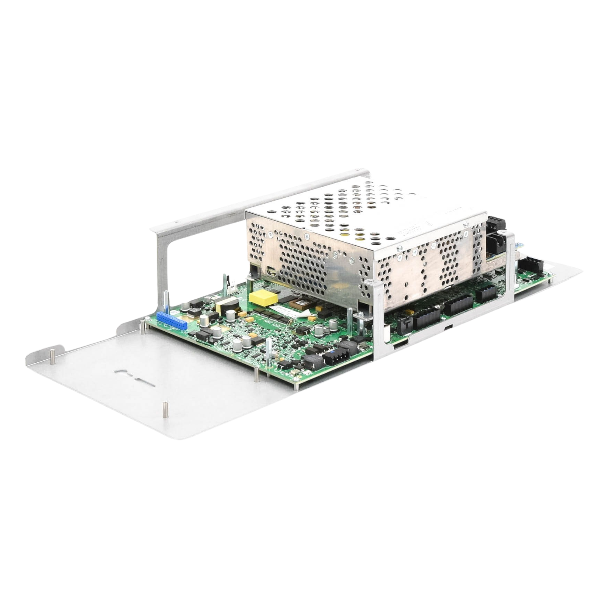 CPU para Panel de Detección de Incendio / Fuente 3.0 A (6.0 A en Alarma) / 1 Lazo SLC Expandible a 2 / 636 Dispositivos / 4 Circuitos NAC / Red 103 Nodos