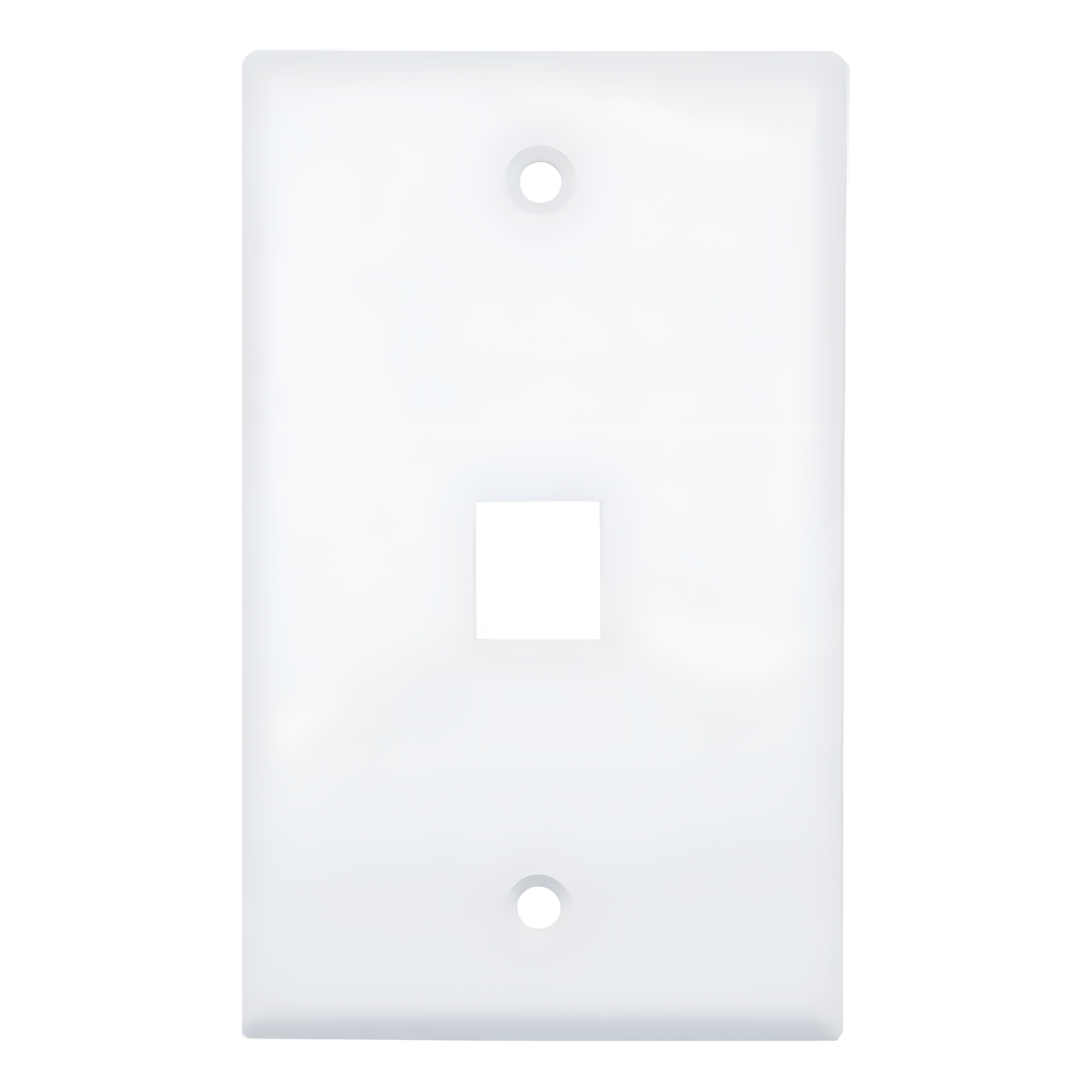 Placa de Pared / 1 Puerto / 114x70x10 mm / UL 94 V-0 / Blanco / 20 Piezas / ABS — HIKVISION · SKU DS-1FPA1-A