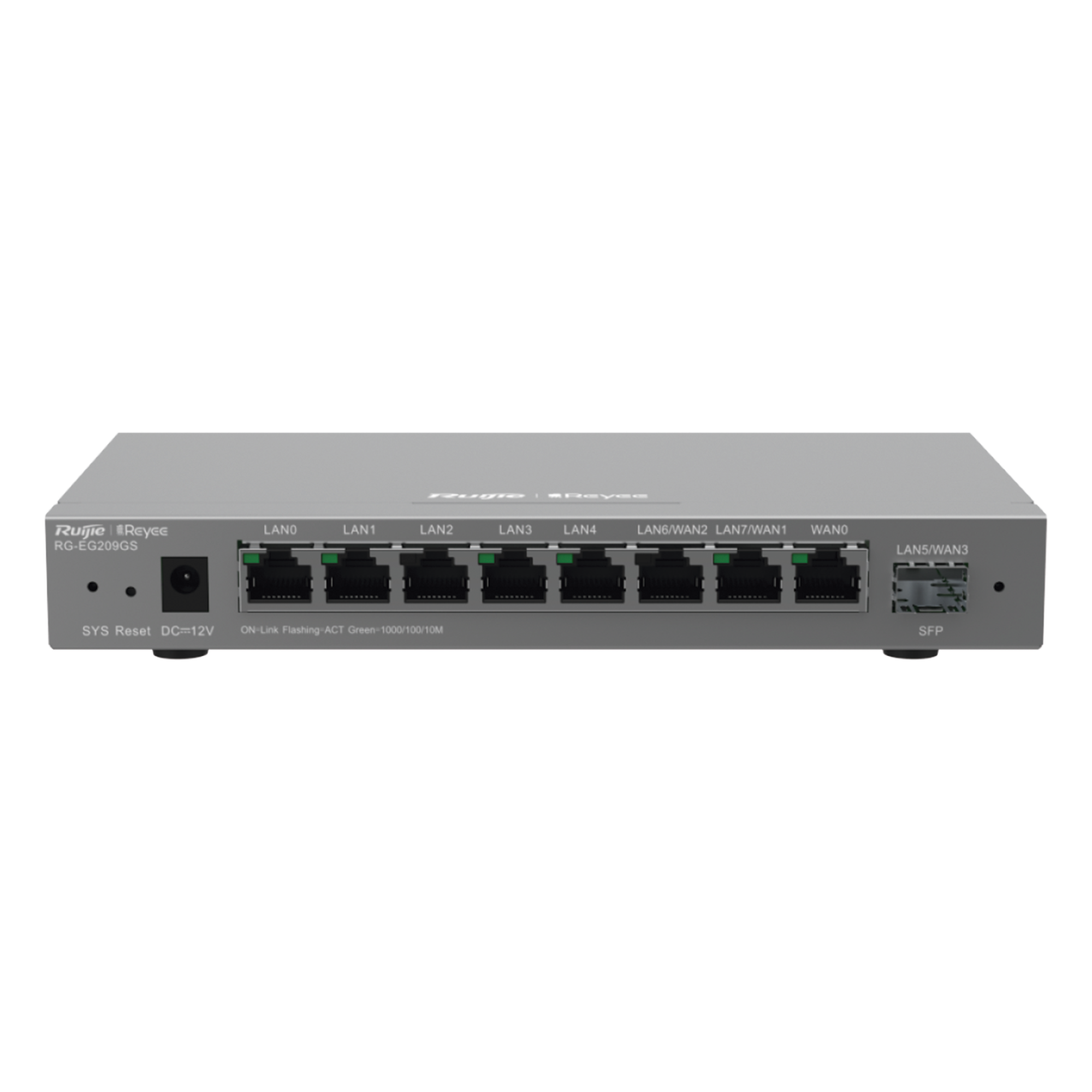 Router Balanceador / 4 Servicios WAN / SD-WAN 80 Mbps / 600 Mbps Rendimiento / 200 Clientes / 16 VLAN / Montaje Rack
