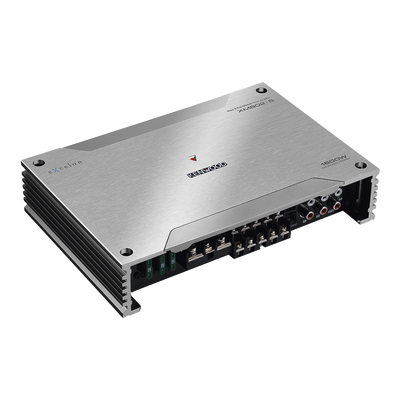 Amplificador Clase D Marino / 5 Canales / 1600 W Máxima / Hi-Res Audio / Resistente a Niebla Salina / Conexión Unilateral — JVC  KENWOOD · SKU XM802-5