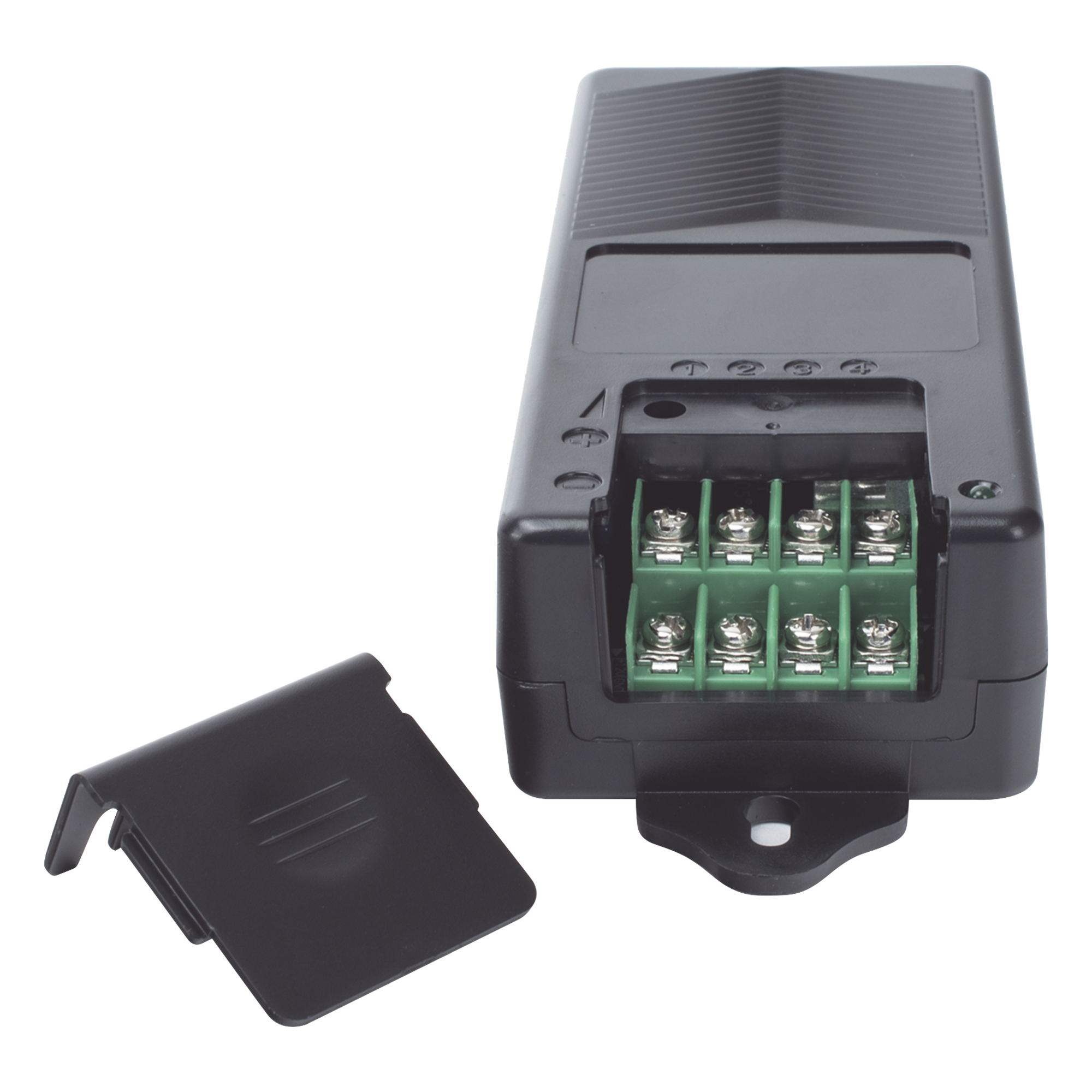 Fuente de Poder de 4 Salidas de 11 - 15 Vcc / 5 Amper /  Voltaje de Entrada 110- 240 Vac / Fusible Termico PTC Integrado para Protección / Salida de Voltaje Inteligente hasta 3 Amper por Salida