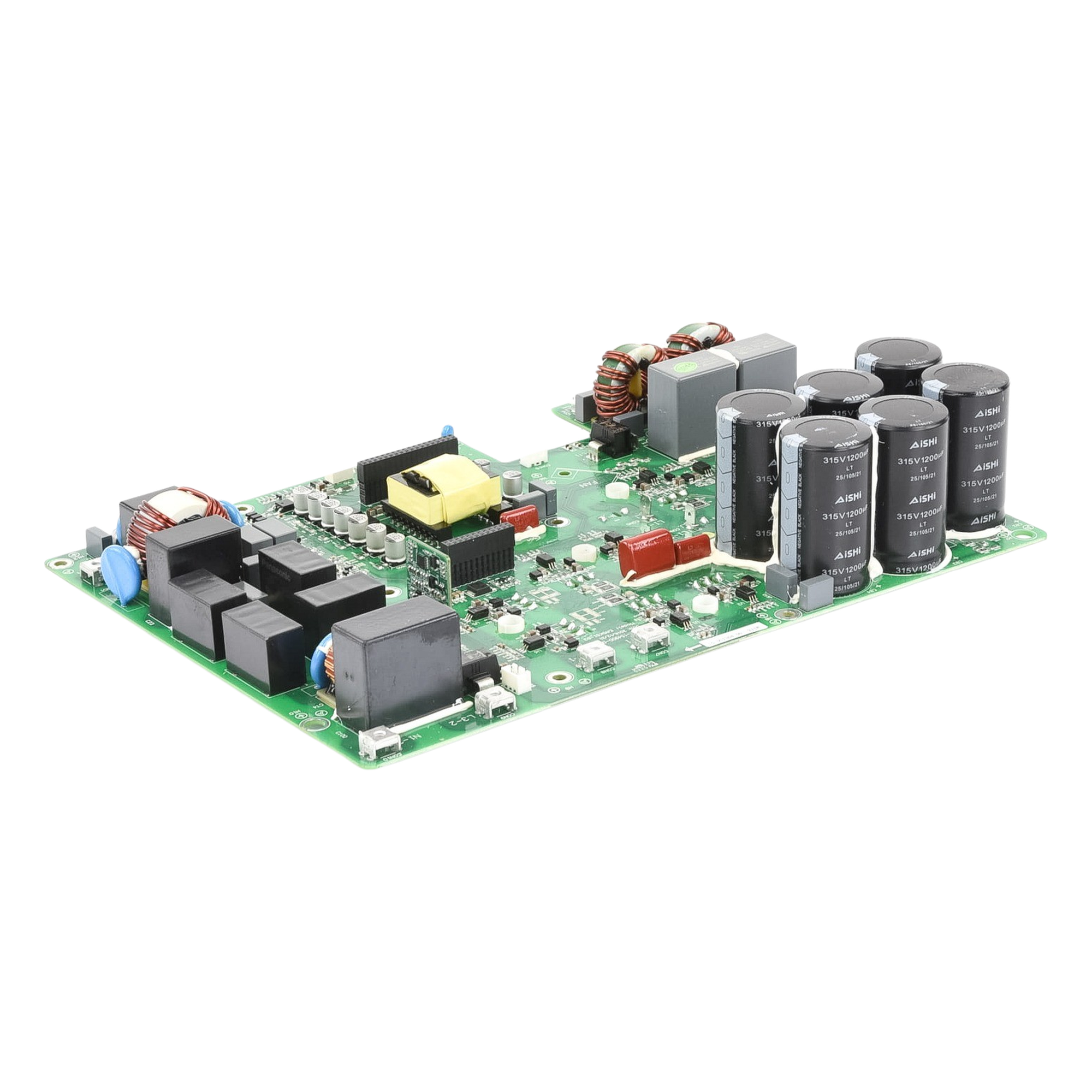 Tarjeta de Alimentación / Entrada Universal 100-240V AC / Salida 12V DC 2A / Eficiencia >85% / Rango -10°C a 50°C