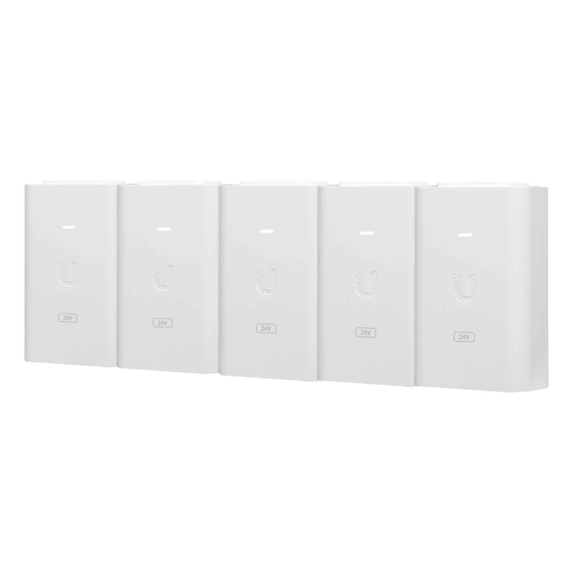 Adaptador PoE / 24 VDC / 1.0 A / Gigabit / 4 Pares / Montaje Pared — UBIQUITI · SKU POE-24-24W-5P