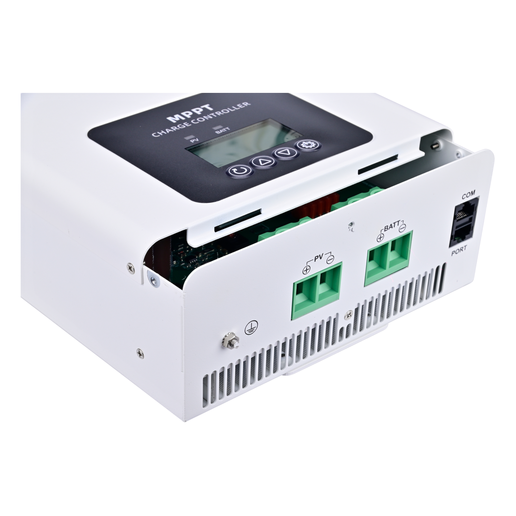 Controlador Solar MPPT / 100 A / 12/24/48 V / Voc 135 V / Paralelo hasta 6 Unidades / Litio y Plomo-Ácido