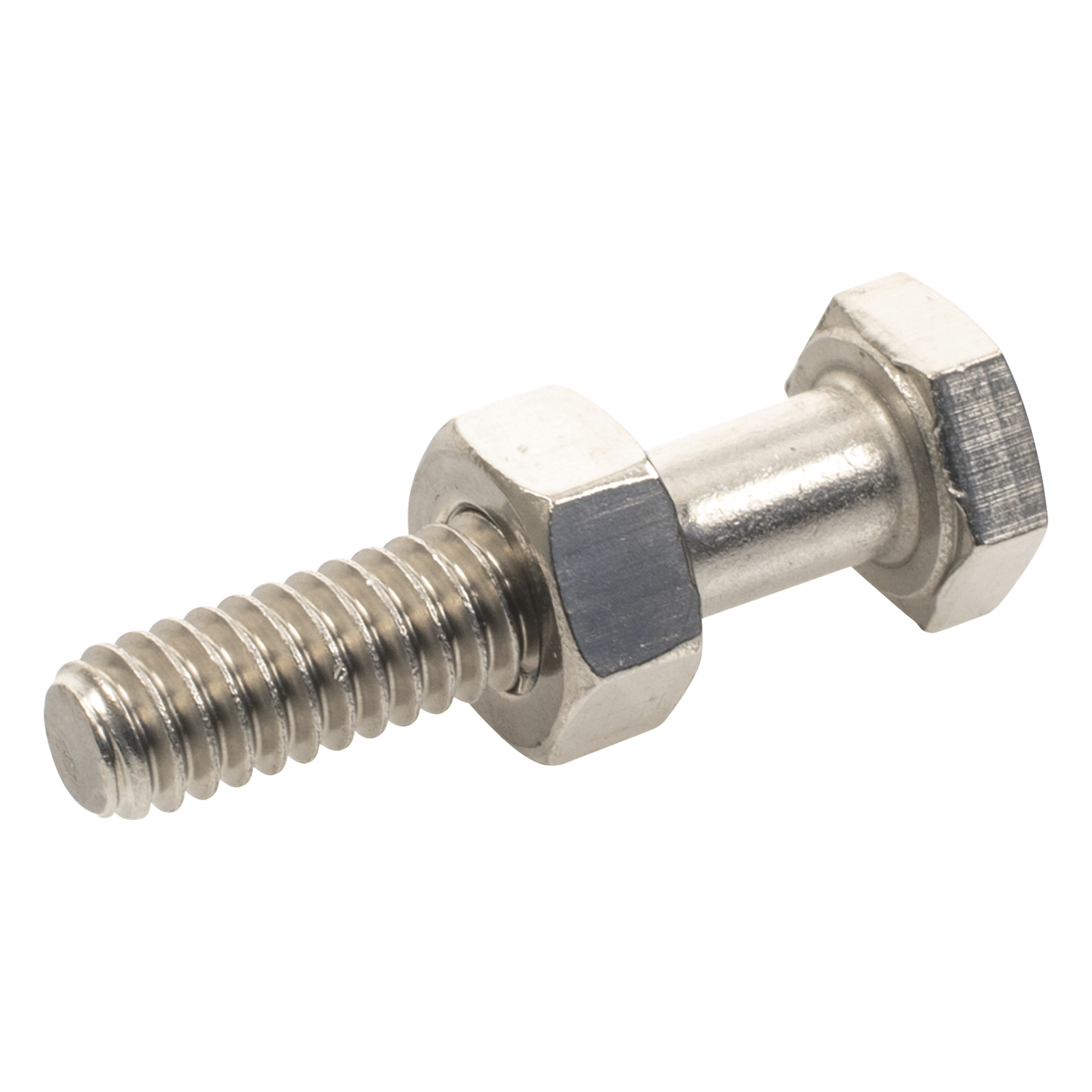 Paquete de tornillos con tuercas / Acero inoxidable 1/4 x 1 1/4 pulg / 6 piezas / Incluye arandelas reforzadas