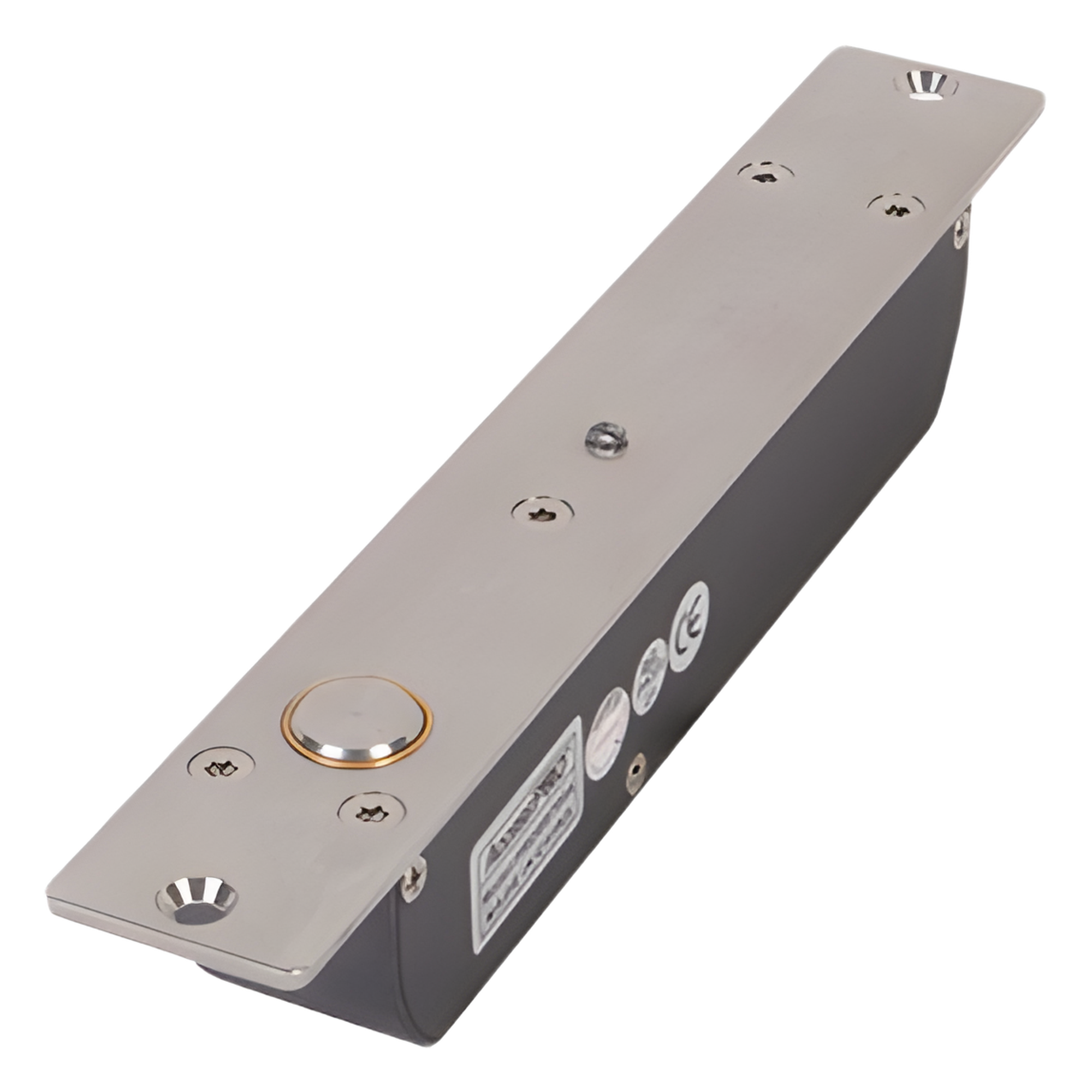 Cerradura de Perno Electromagnética / 2000 kg de Fuerza de Sujeción / Fail Secure / Sensor de Puerta / Retardo Ajustable 0-9 s / Aluminio Anodizado — ACCESSPRO · SKU PROEB-700C