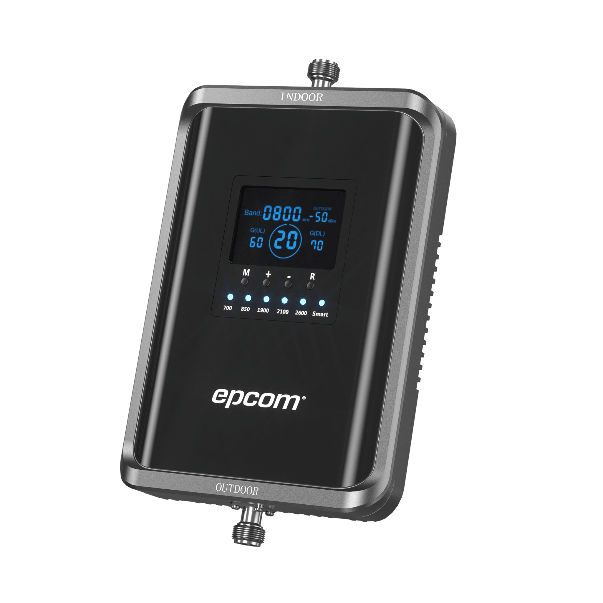 Kit Amplificador de Señal Celular 2G, 3G, 4G y 5G / Mejora llamadas convencionales y VoLTE / Amplifica señal de TELCEL, AT&T, MOVISTAR, BAIT,DiRi y más / Cubre hasta 300 m² con una antena y hasta 600 m² con 2 antenas.