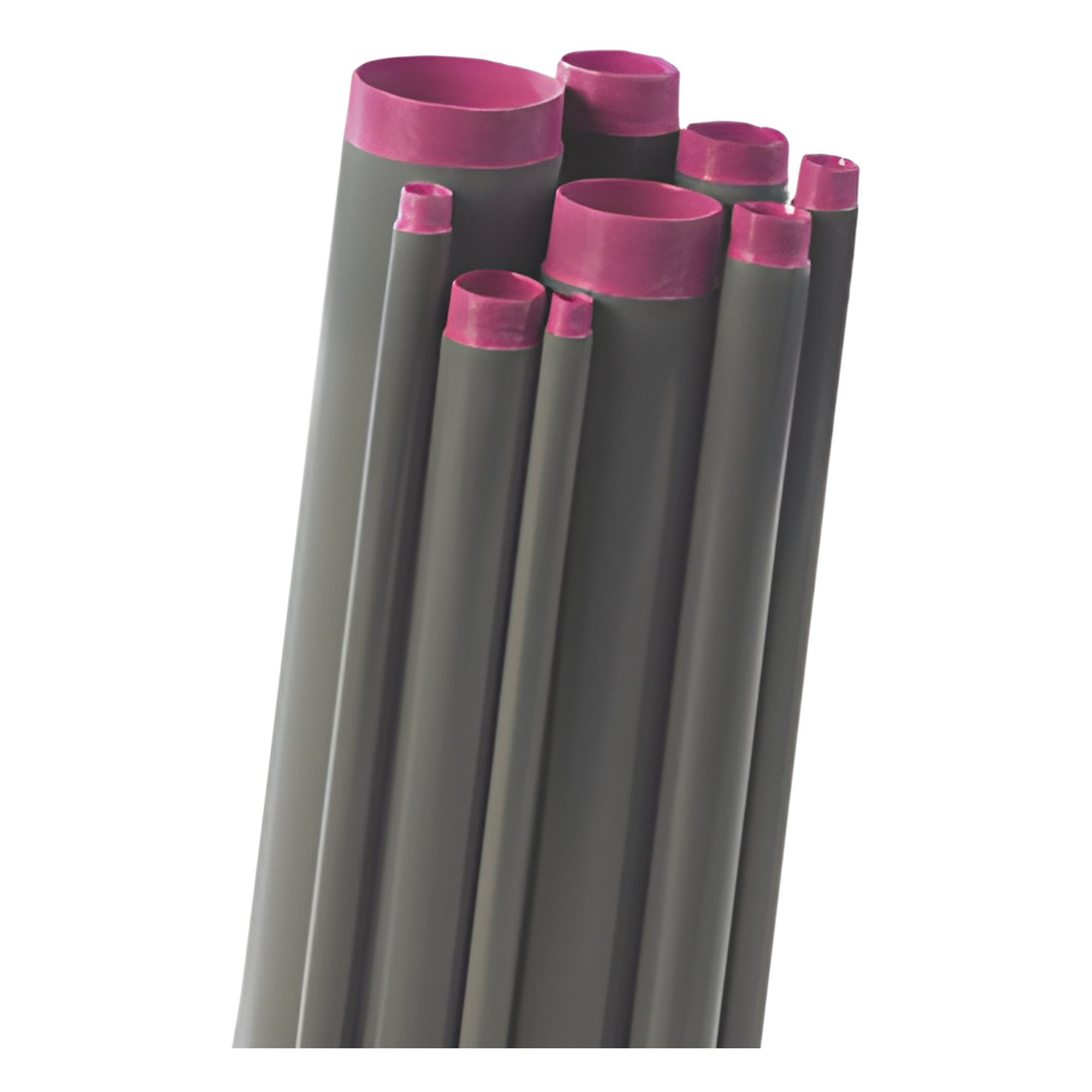 Tubo Conduit Rígido / Aluminio 6063 / Recubrimiento PVC 40 mils / 2" (50.8 mm) / 3.05 m (10 ft) / Sin Costura — RAWELT · SKU TAL-50-PC