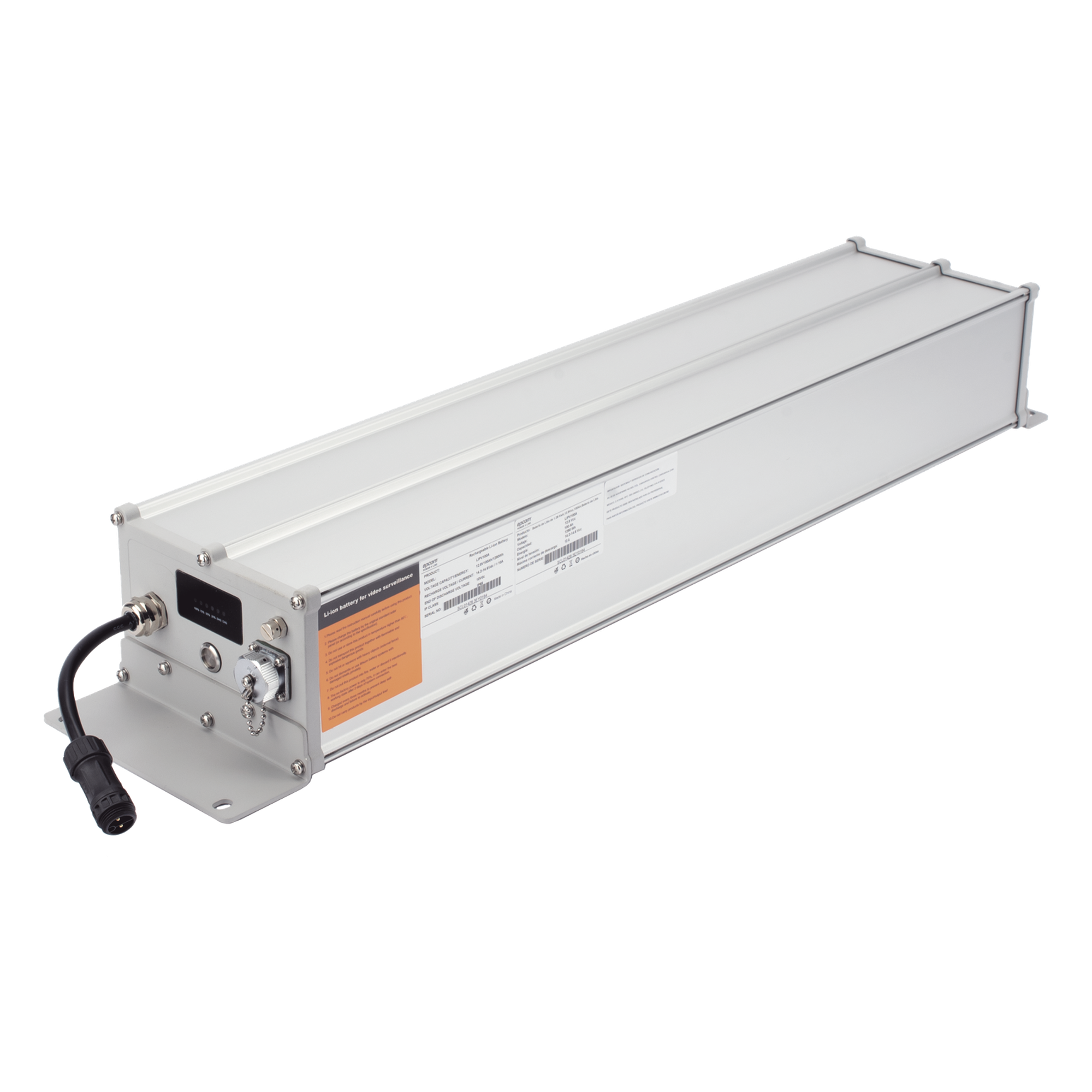 Batería de Ion-Litio / 1280 Wh / 100 Ah / 12.8 Vcc / IP67 / Solar Directa — EPCOM POWER LINE BY RITAR · SKU LIPV100A