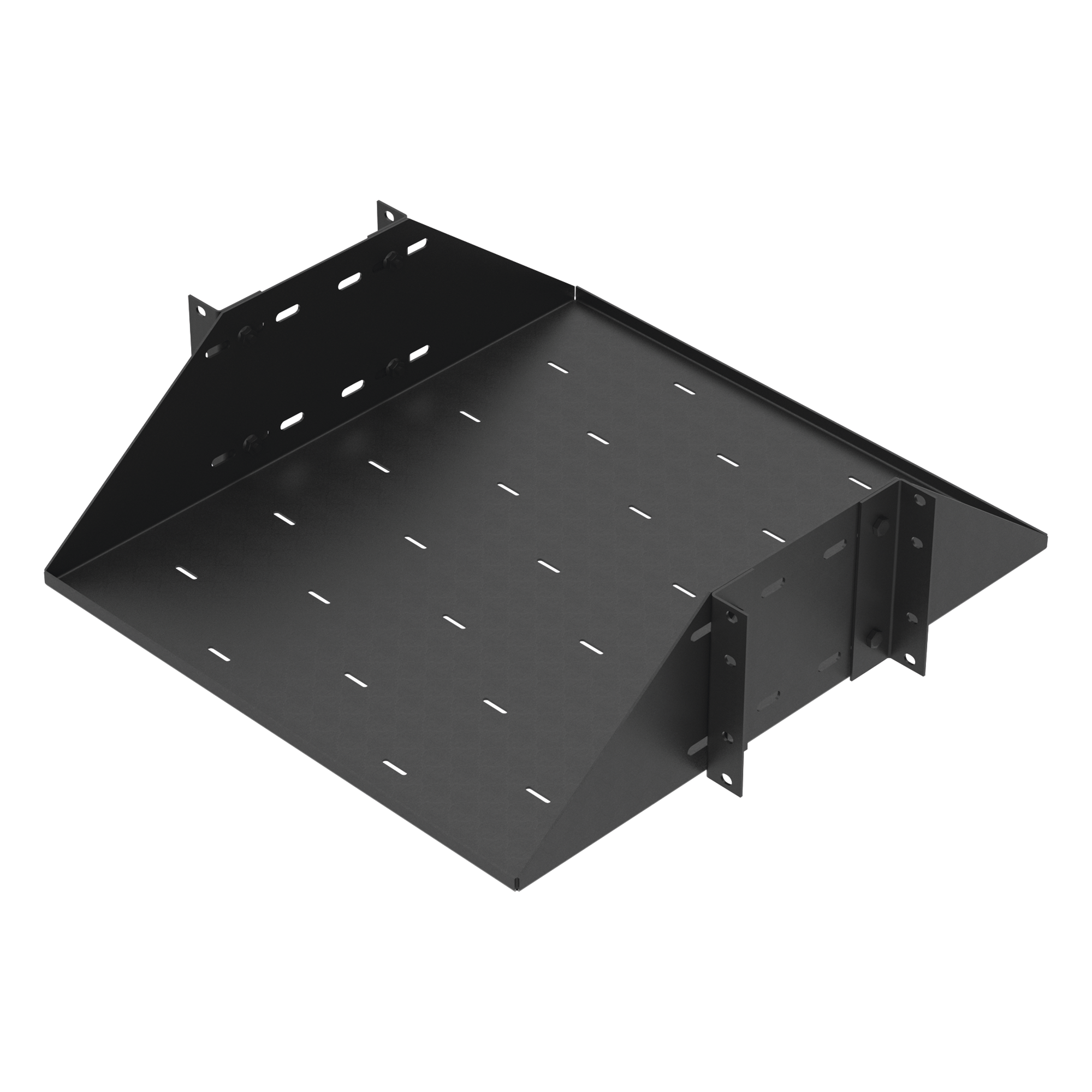 Charola para Rack / 19" / 3U / Carga 150 kg / Profundidad Ajustable 484 mm (1.6 ft) / Acero Calibre 14 — LINKEDPRO BY EPCOM · SKU SCH19X3U4P