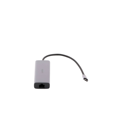 HUB USB-C (Docking Revodok) 6 en 1 | 3 Puertos USB-A 3.0 (5 Gbps) | USB-C PD 100W | HDMI 4K@30Hz | Entrada 1 RJ45 (Gigabit Ethernet) | Chip de Última Generación | Potente Disipación de Calor |  Caja de Aluminio.