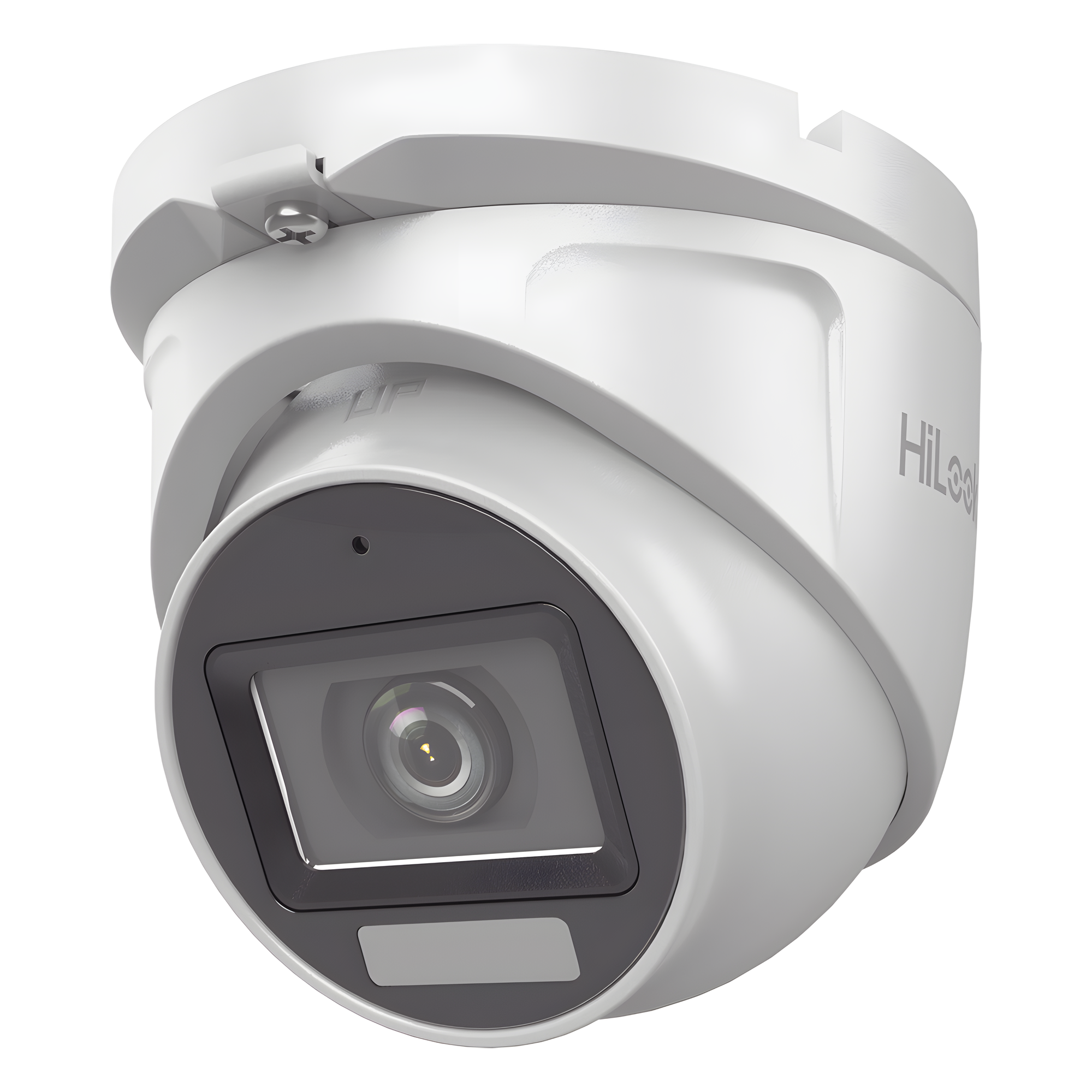 Cámara Turret TURBOHD / 3K Megapixel / Dual Light 30 m (98.4 ft) IR + 20 m (65.6 ft) Luz Blanca / Lente 2.8 mm 105° / IP66 / Audio Coaxitron / 4 Tecnologías — HiLook by HIKVISION · SKU THC-T157-LMS