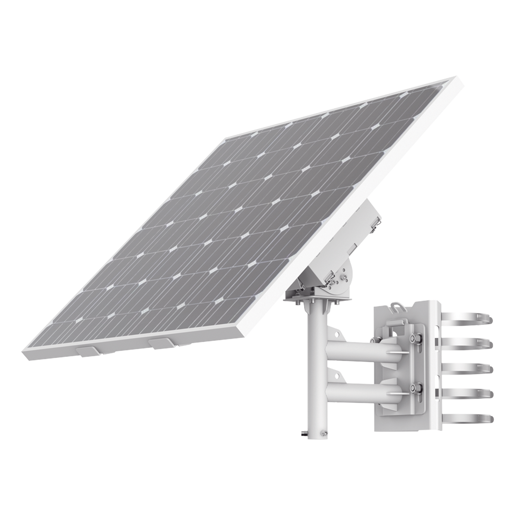 Kit Solar de Alimentación / Panel 80 W / Batería Litio 360 Wh / 2 Salidas 12 Vcd / IP66 — HIKVISION · SKU DS-2XS6K01-C36S80