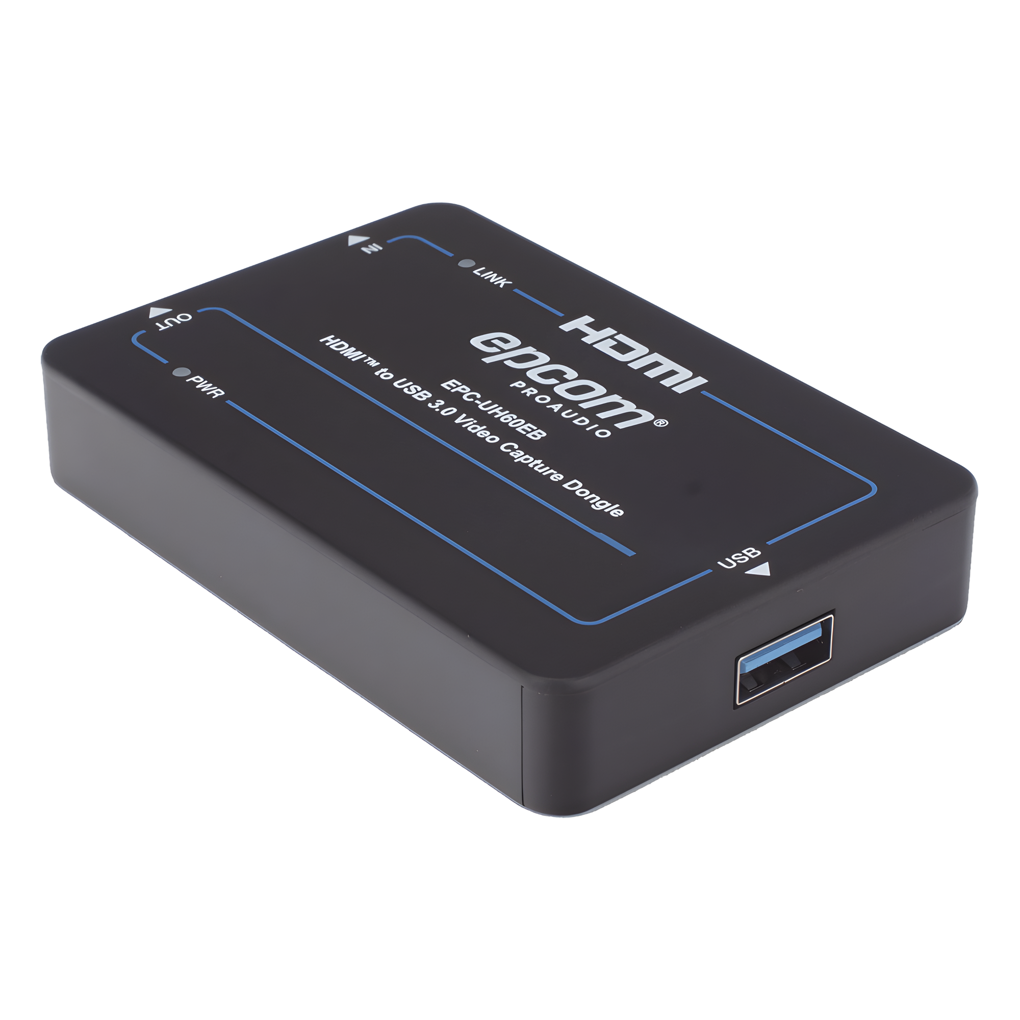 Adaptador de Captura de Video / HDMI 4K60 4:4:4 / USB 3.0 1080p60 / HDCP 2.2 / 18 Gbps / Plug and Play / Multiplataforma