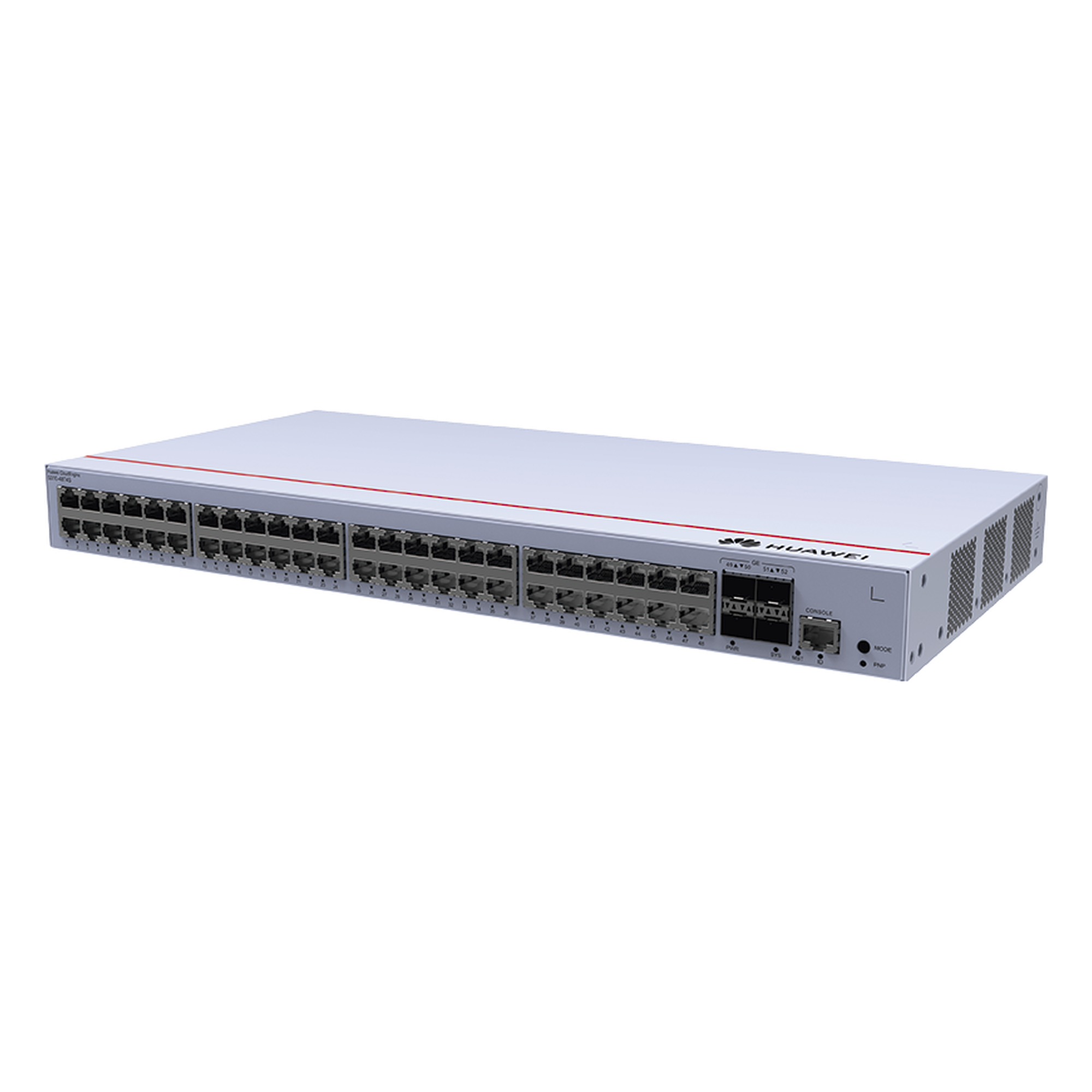 Switch Capa 3 Administrable / 48 Puertos Gigabit / 4 SFP Uplink / iStack / 104 Gbps / 1U Rackmount — HUAWEI · SKU S310-48T4S