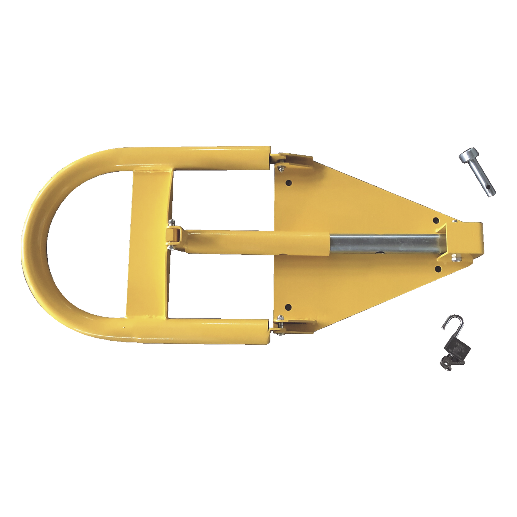 Control de Acceso Vehicular / Retráctil Manual / Altura 550 mm / Acero Anticorrosivo / Fijación a Piso — ACCESSPRO · SKU XB-PARK100-1L