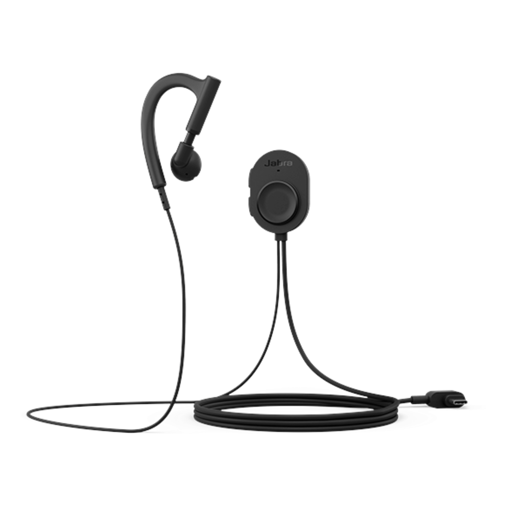 Auricular Mono PTT / USB-C Plug-and-Play / IP67 / Resistente a Caídas 1.8 m (5.9 ft) / Micrófono con Filtro de Ruido / PeakStop™ — JABRA · SKU PERFORM10-MONO-USBC