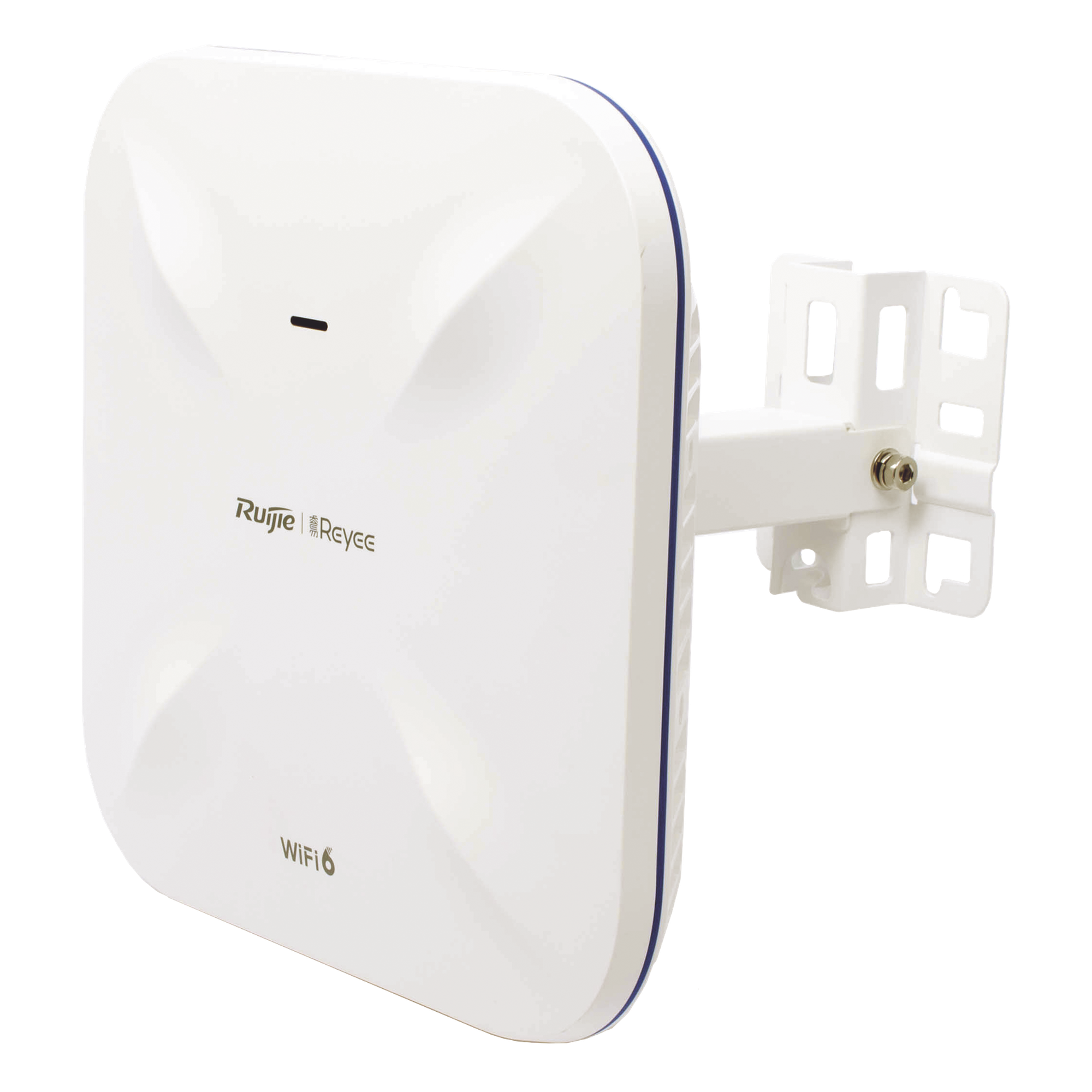 Punto de Acceso Mesh Wi-Fi 6 / 2.4 GHz 574 Mbps / 5 GHz 1200 Mbps / PoE Gigabit / SFP Óptico / 4 dBi y 6 dBi / Exterior 360°
