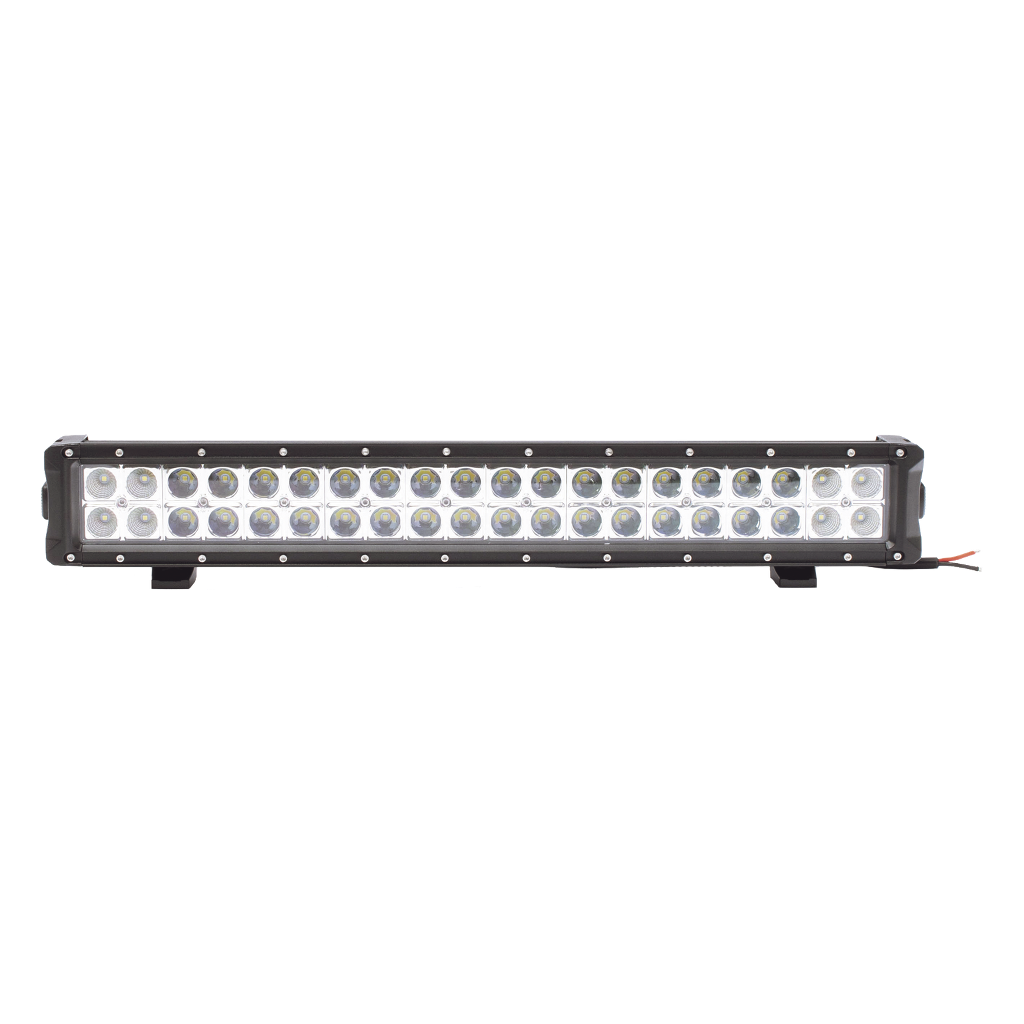 Barra de Luz LED de Trabajo / 20 LED / 4750 Lúmenes / 25 Pulgadas / IP67 / 12-24 V CC / Haz Inundación/Punto — ECCO · SKU EW3225
