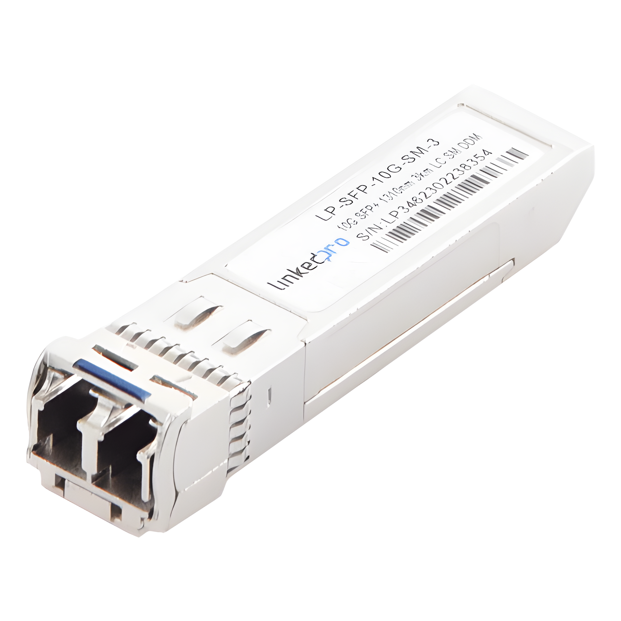 Transceptor SFP+ / 10 Gbps / Monomodo 1310 nm / Alcance 3 km (1.86 mi) / LC/UPC Dúplex / DDM — LINKEDPRO BY EPCOM · SKU LP-SFP-10G-SM-3