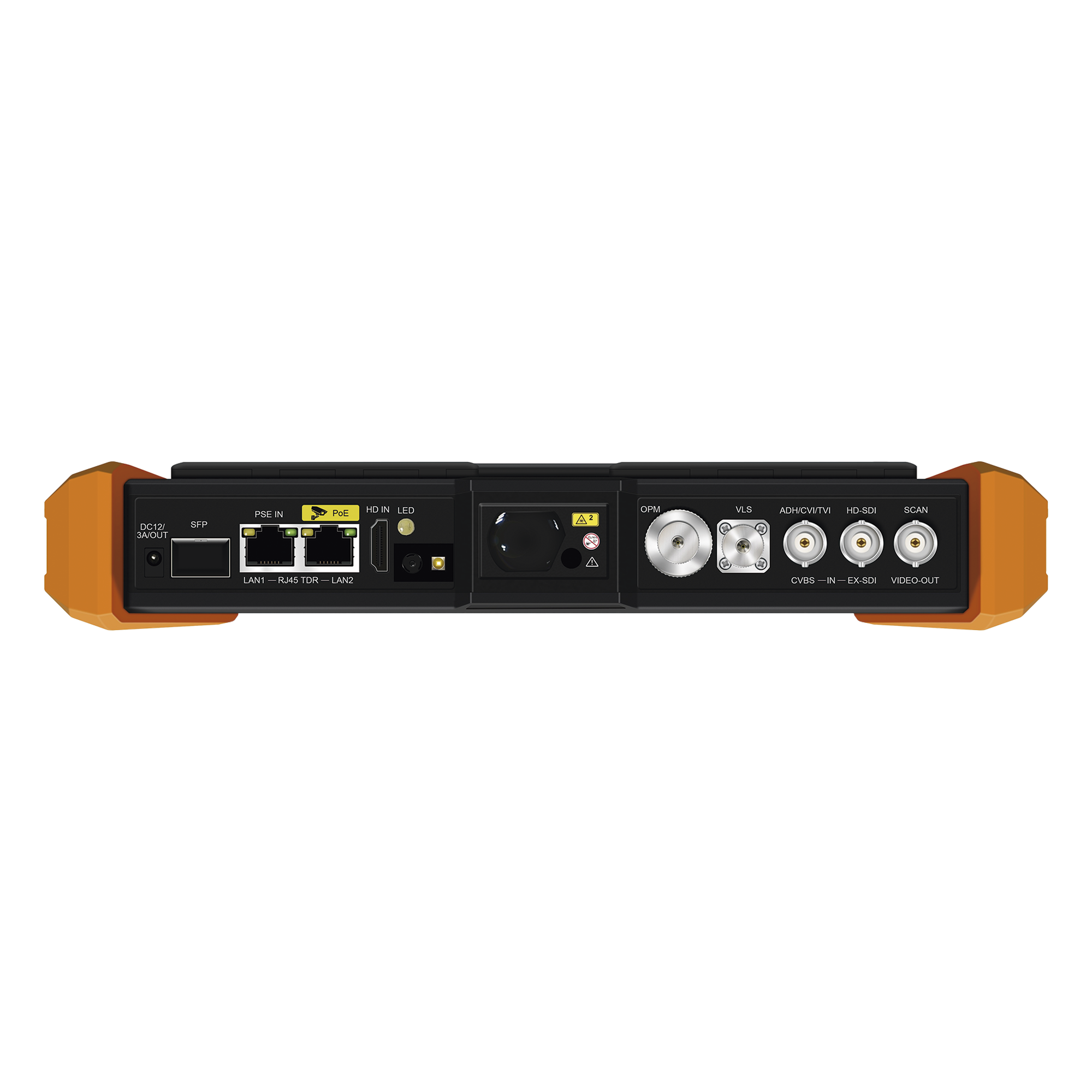 Tester Multifunción / Pantalla Táctil 7" / Prueba IP/HD Coaxial 4K/8K / Wi-Fi Dual Band / TDR 1.2 km (3937 ft) / Medidor de Potencia Óptica / Láser 100 m (328 ft)