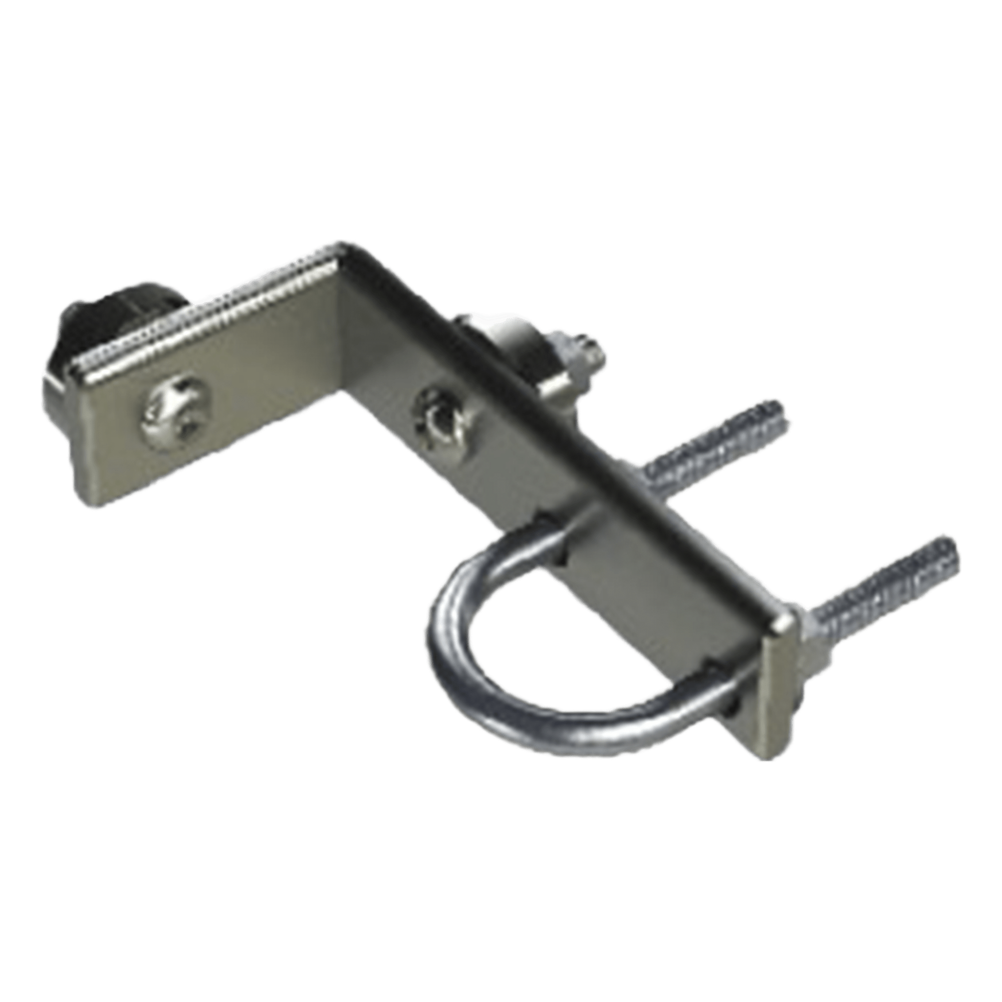 Conector para Piso Falso / Sección Cilíndrica / Solera Cobre Estañado 1 x 1/4 pulgadas / Tornillería Acero Inoxidable / Reutilizable / Resistente Intemperie — TOTAL GROUND · SKU TG-CPFCI
