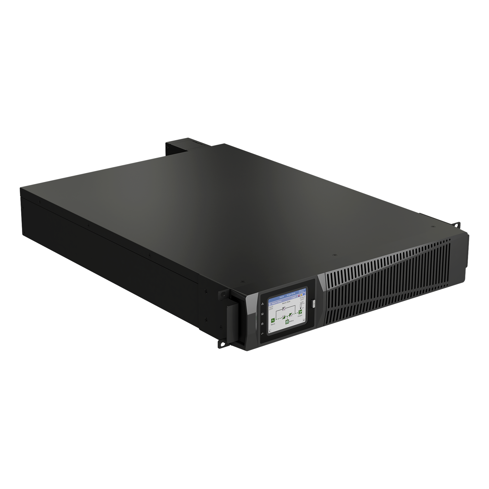 UPS de 10 kVA, Online Doble Conversión, 200 - 240 Vac de Entrada, Fase Única, Sin Baterías con Kit de Cables de Conexión de Baterías 