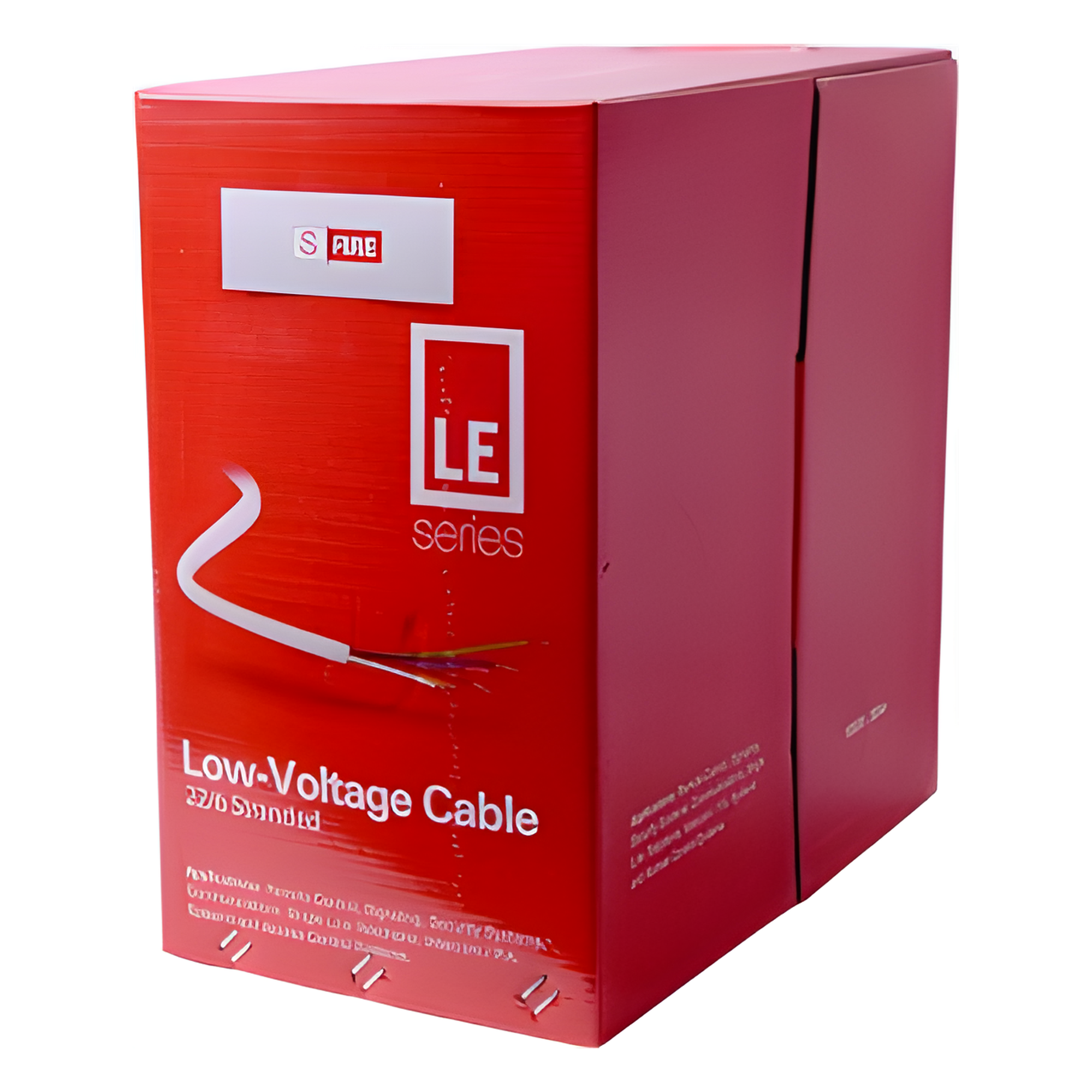 Cable para Alarma / 6 Conductores / 22 AWG / CCA / 305 m (1000 ft) / PVC Retardante / Blanco — SFIRE · SKU SF-22-06-LE