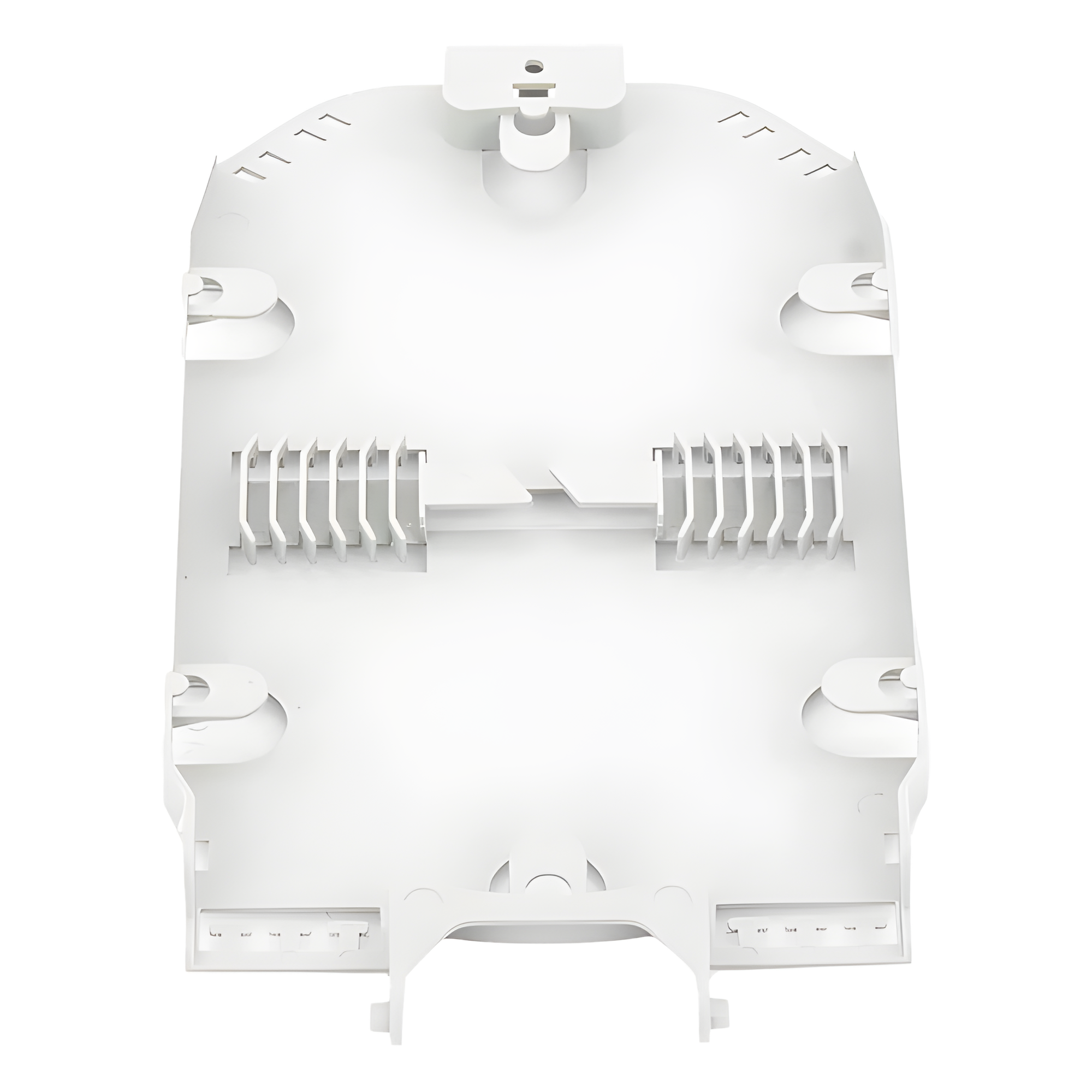 Charola de Empalme para Fibra Óptica / 24 Empalmes por Fusión / Compatible con LP-FOSCV48 / Diseño Compacto