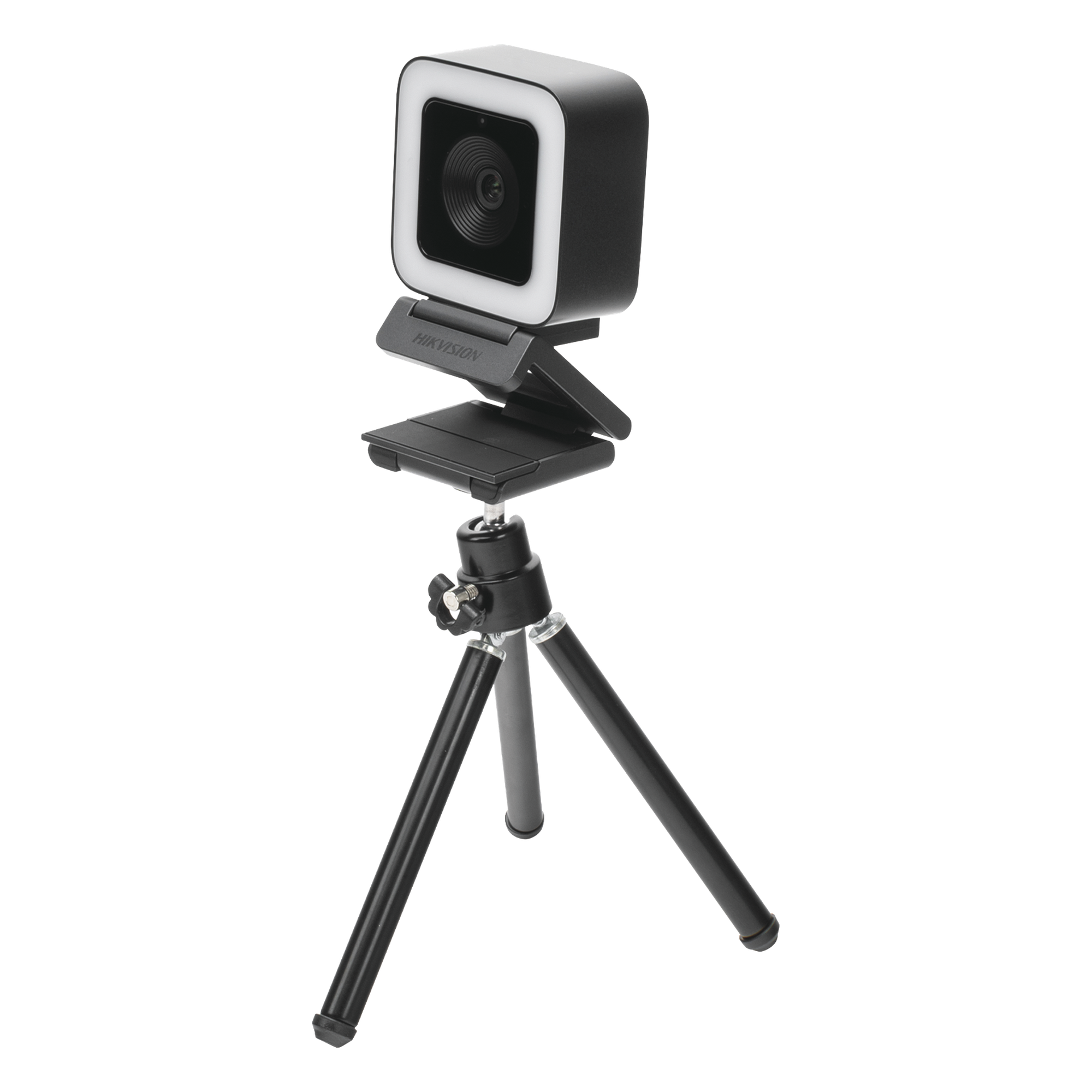 Cámara Web / Full HD 1080p / Aro de Luz 5 Niveles / Gran Angular 87° / Micrófono con Reducción de Ruido / USB 2.0 / Cable 2 m (6.56 ft) / Plug-and-Play — HIKVISION · SKU DS-UL2