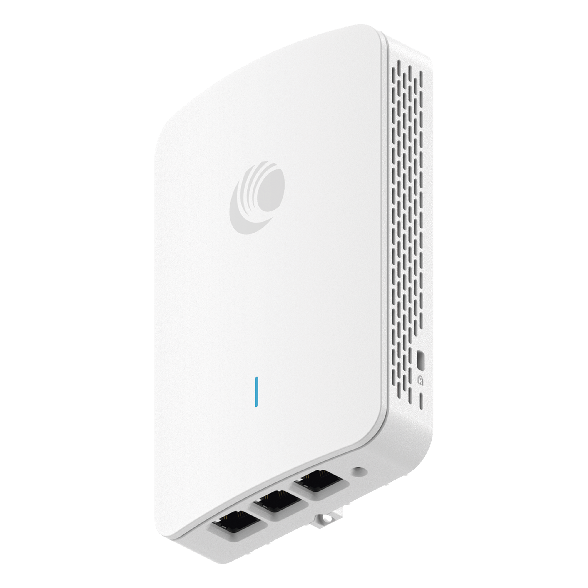 Punto de Acceso Wi-Fi 6 / Diseño para Pared / 3 Puertos Gigabit / PoE Passthrough / Doble Banda 2.4 y 5 GHz / Hasta 2.5 Gbps / Radio IoT Integrado