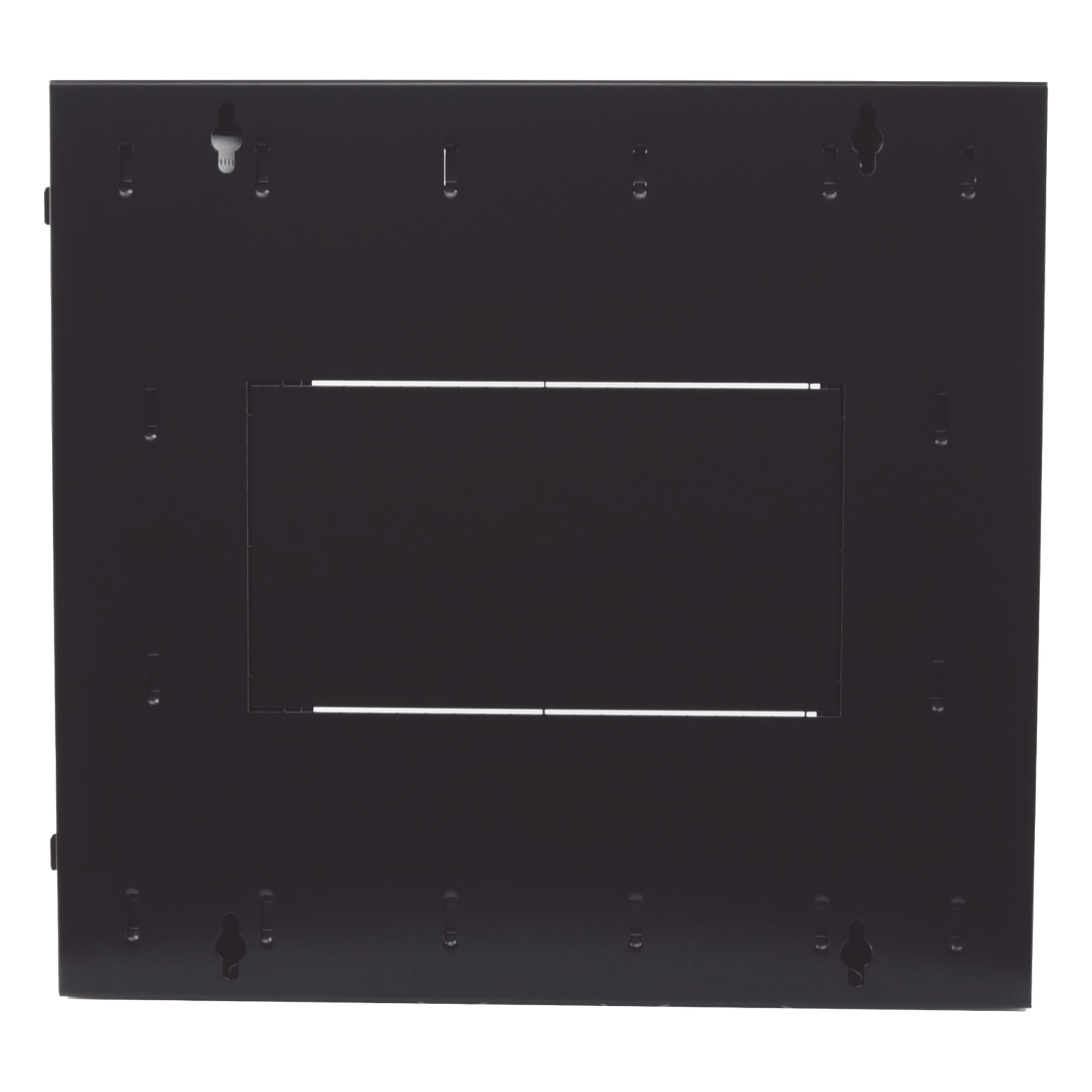 Gabinete de Montaje en Pared / 12 UR / 19in / 762mm (2.5 ft) Profundidad / Ventana de Seguridad / Acero