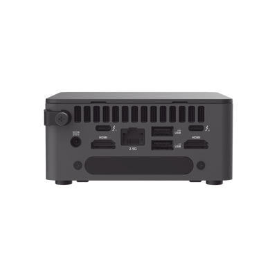 Mini PC NUC Barebone / Core i5 -1340P / WiFi 6E y 2.5 GbE / Bluetooth / No incluye Memoria RAM, SSD y S.O. /  Incluye Fuente