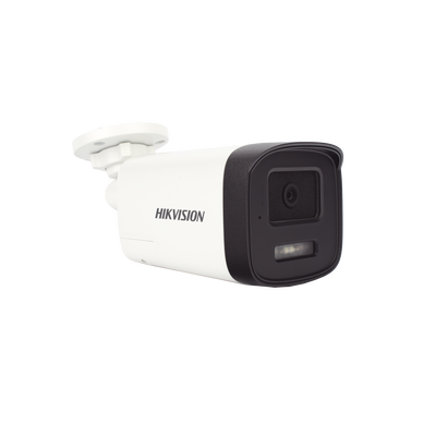 [Audio Bidireccional + Dual Light + ColorVu] Bala TURBOHD 3K  (5 Megapixel) / Lente 3.6 mm / 40 mts IR EXIR + 40 mts Luz Blanca / Micrófono y Bocina Integrado / Exterior IP67 / dWDR