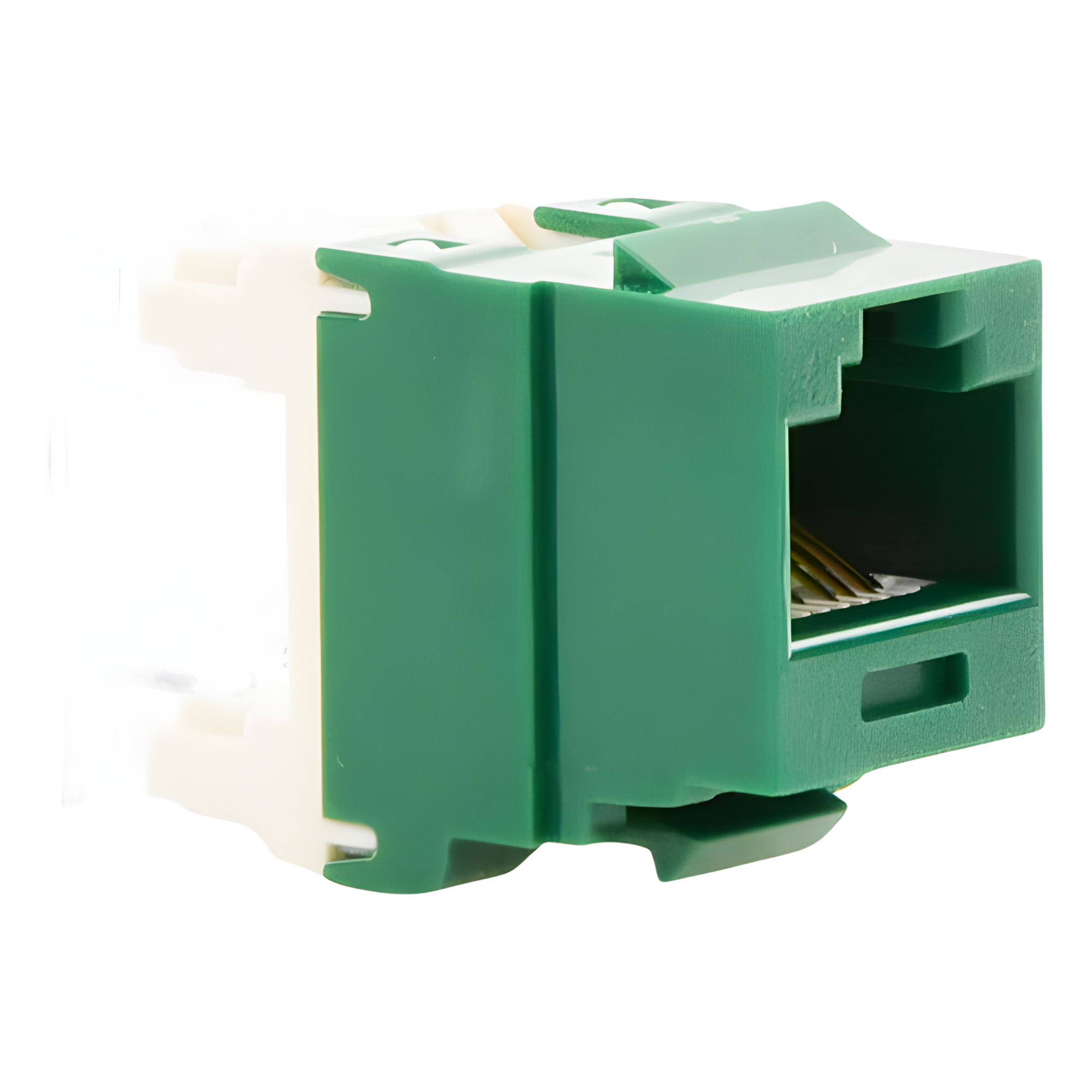 Conector Jack / Cat 6 / Keystone / 110 Impacto / 8P8C / Verde