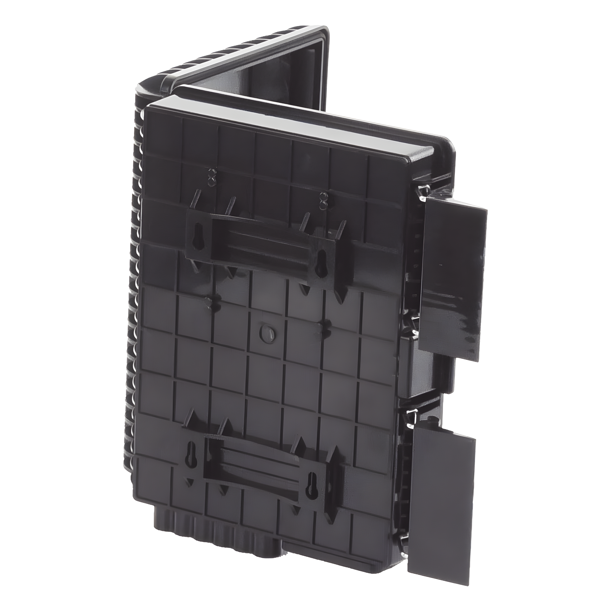 Caja de Empalme para Fibra Óptica / 24 Fusiones / IP65 / Splitter 1x8 SC/APC / 12 Puertos Drop / -40°C a +85°C