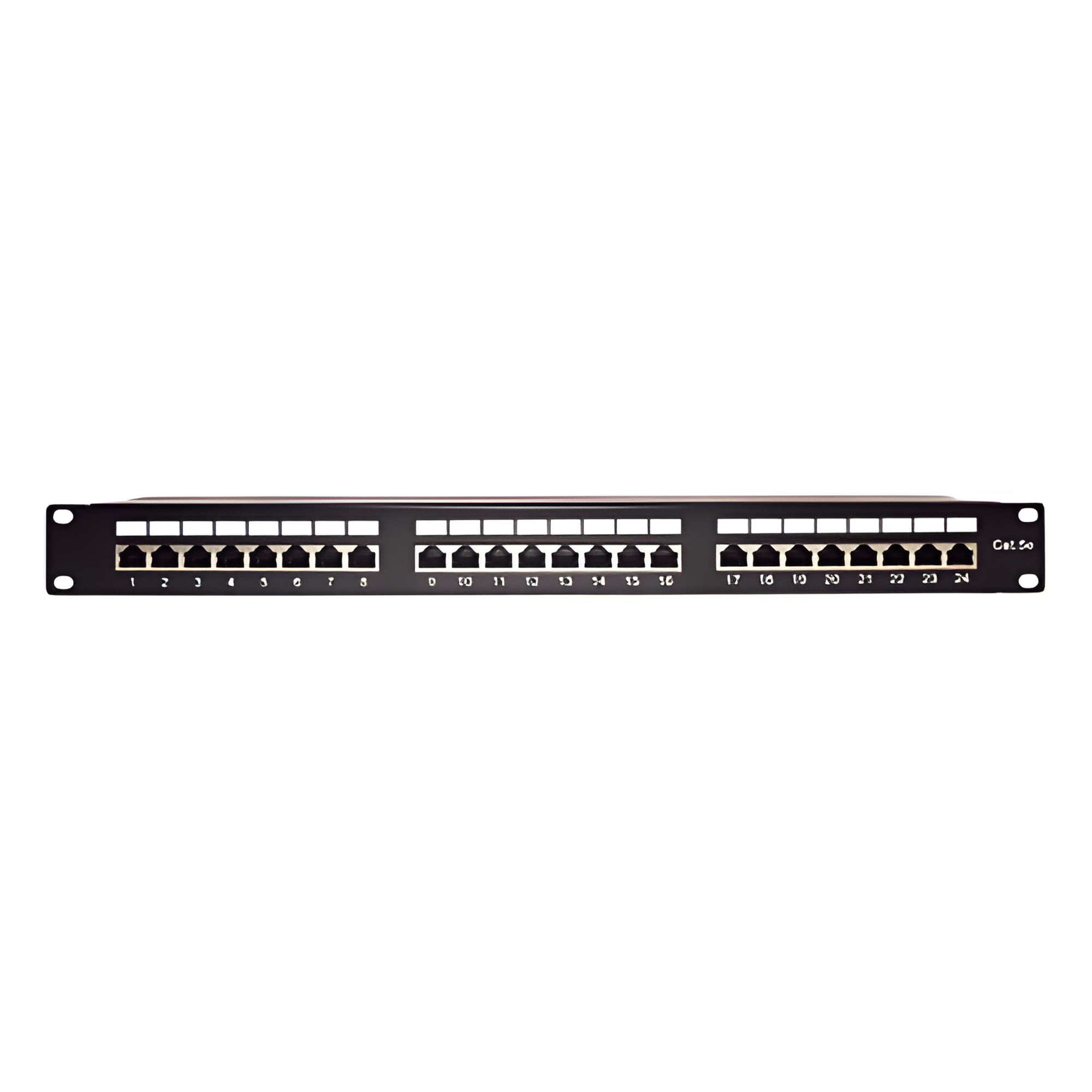 Panel de Parcheo / 24 Puertos / Cat5e STP Blindado / Rack 19" / 0.48 m — LINKEDPRO BY EPCOM · SKU LP-PP-530