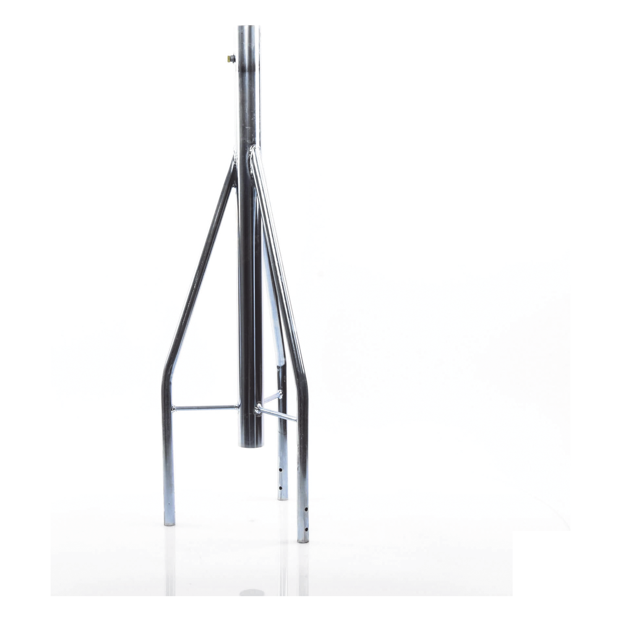 Tramo de Remate para Torre / Tubo Central 2' Calibre 18 / 3 Opresores para Pararrayo / Galvanizado por Inmersión en Caliente / Compatible con STZ-30G