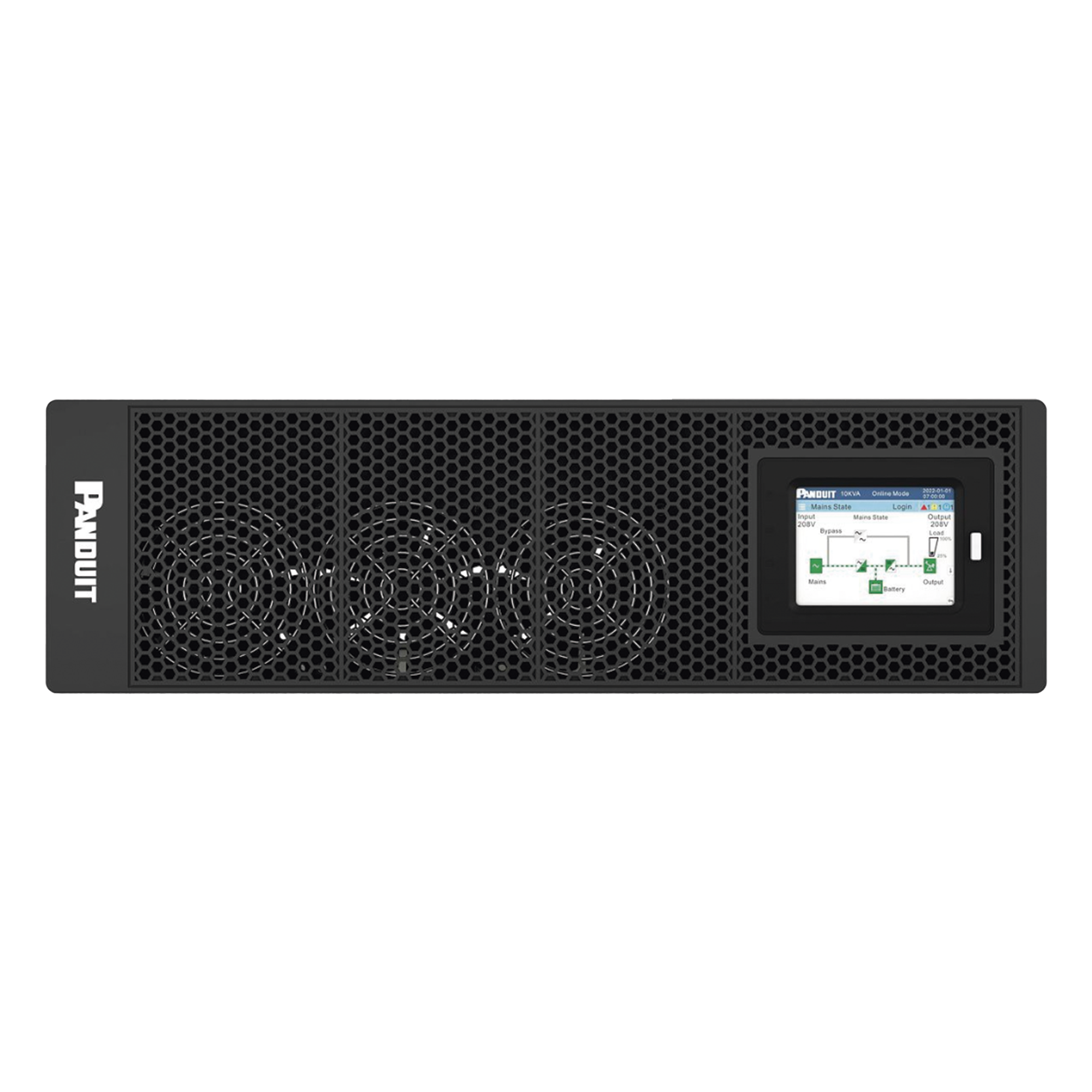 UPS SmartZone de 5000 VA/5000 W, Online Doble Conversión, Entrada 208/240 Vca NEMA L6-30P, Onda Senoidal Pura, 6 UR, Con 4 Tomas NEMA L6-30R, Incluye Tarjeta de Red y Kit de Rieles