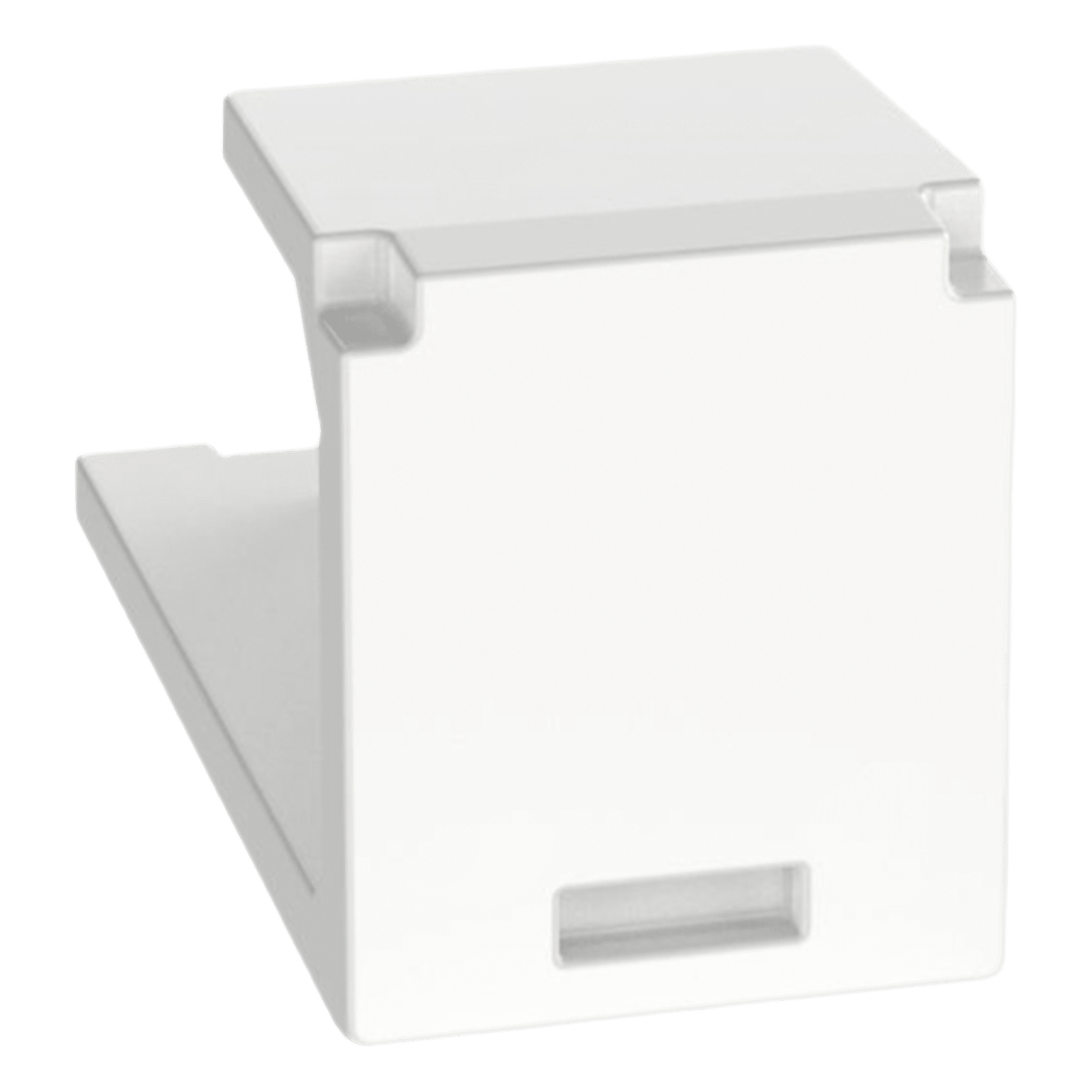 Módulo de Tapa Ciega / Mini-Com / Color Blanco / 1 Espacio / Cumple ROHS — PANDUIT · SKU CMBWH-X