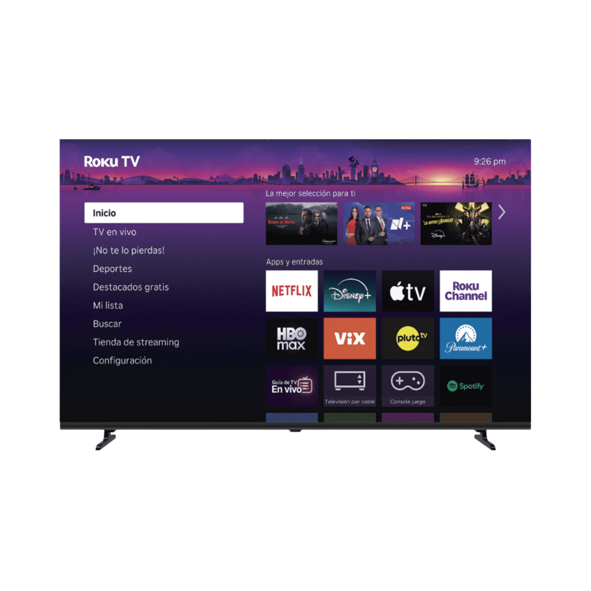 Smart TV QLED / 50 Pulgadas / 4K UHD / Dolby Audio / Wi-Fi / 3 HDMI / VESA 200x200 mm — HORION · SKU R50XUQ-L1