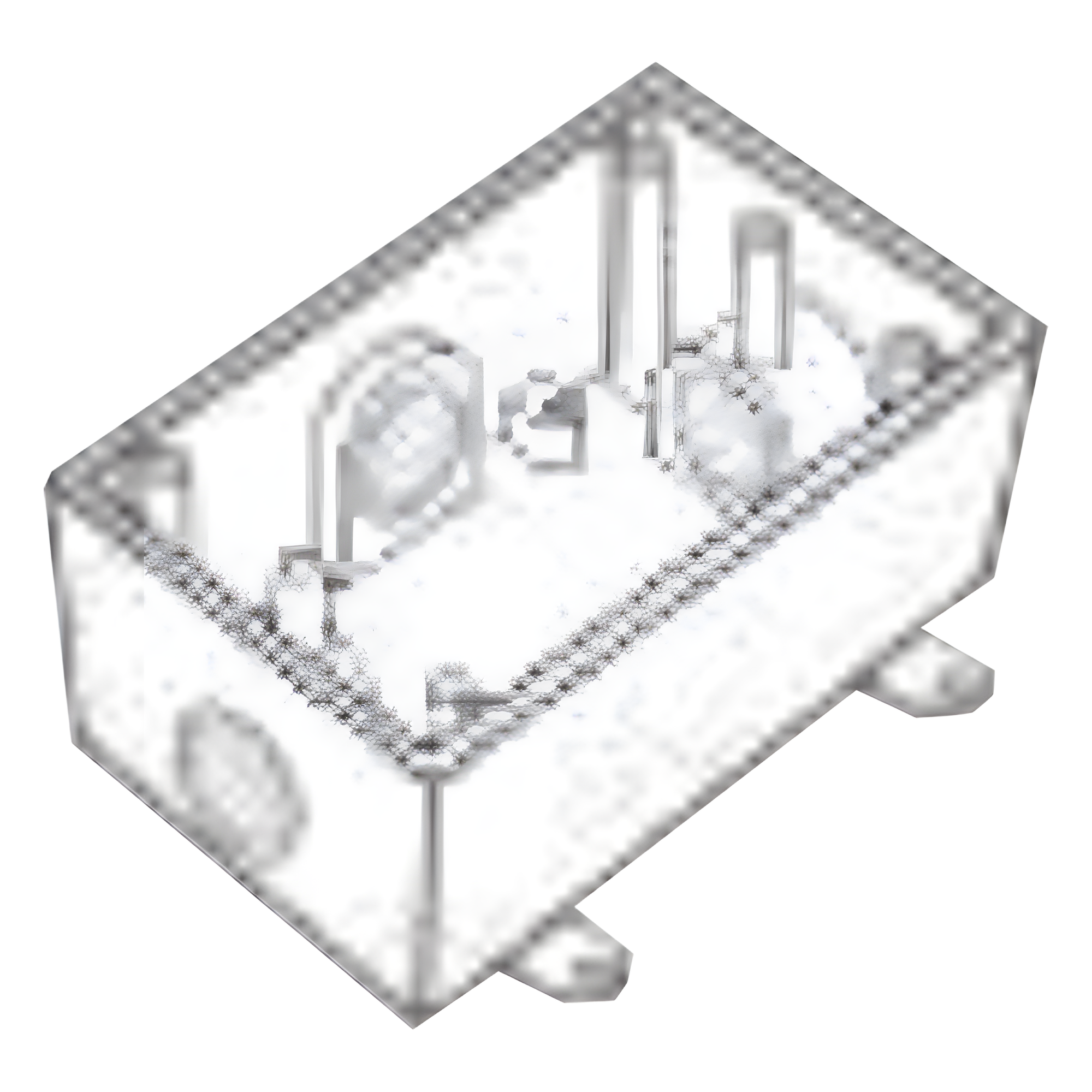 Caja Condulet / 4 Bocas / 3/4" (19.05 mm) / Aluminio Diecast / NPT / A Prueba de Intemperie / 275.5 cm³ — RAWELT · SKU RR-0475