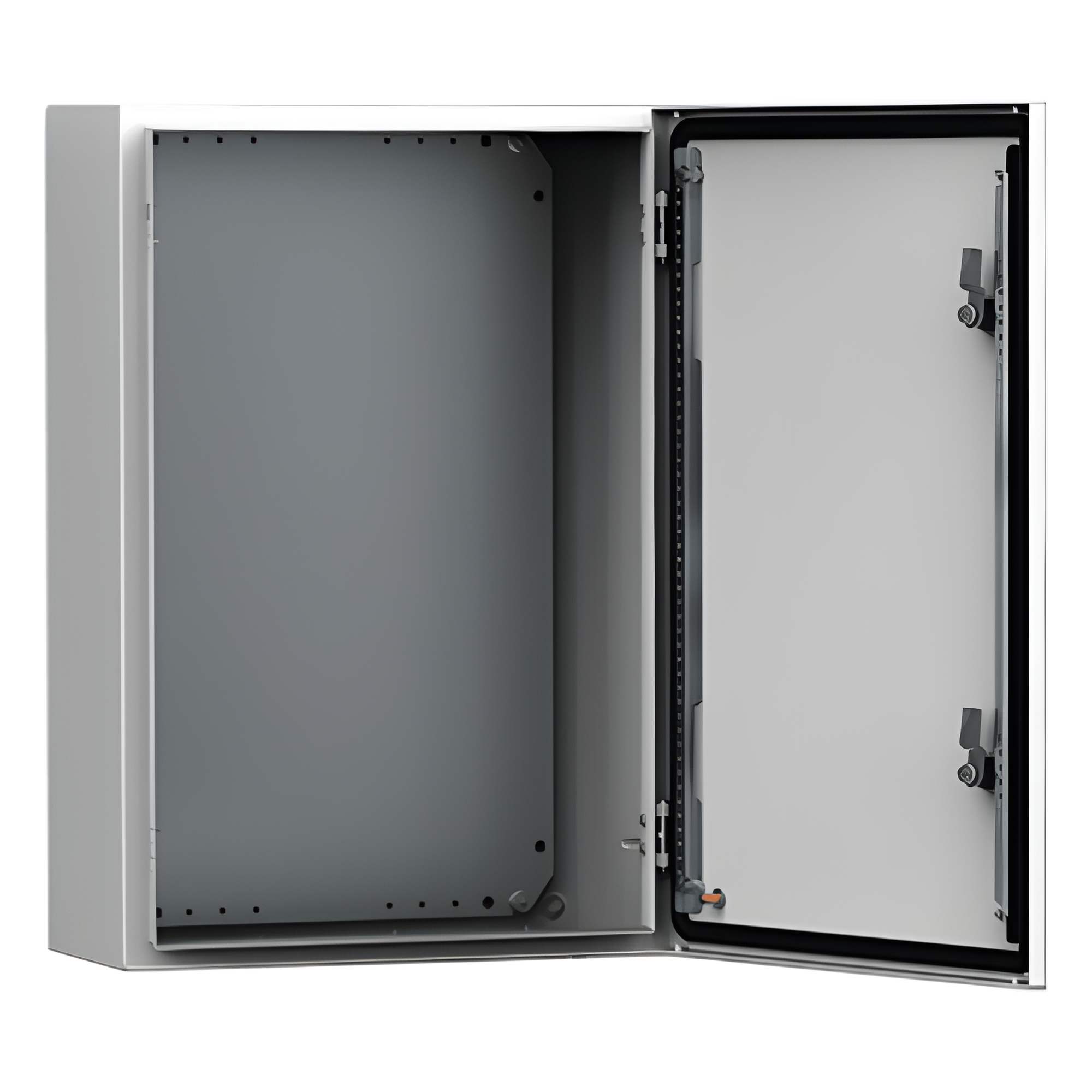 Gabinete de Uso Exterior / IP66 / NEMA 4/12/13 / IK10 / Acero Dulce 1.5 mm / 600 x 400 x 210 mm (23.62 x 15.75 x 8.27 in) / Platina de Montaje — HOFFMAN · SKU MAS0604021R5