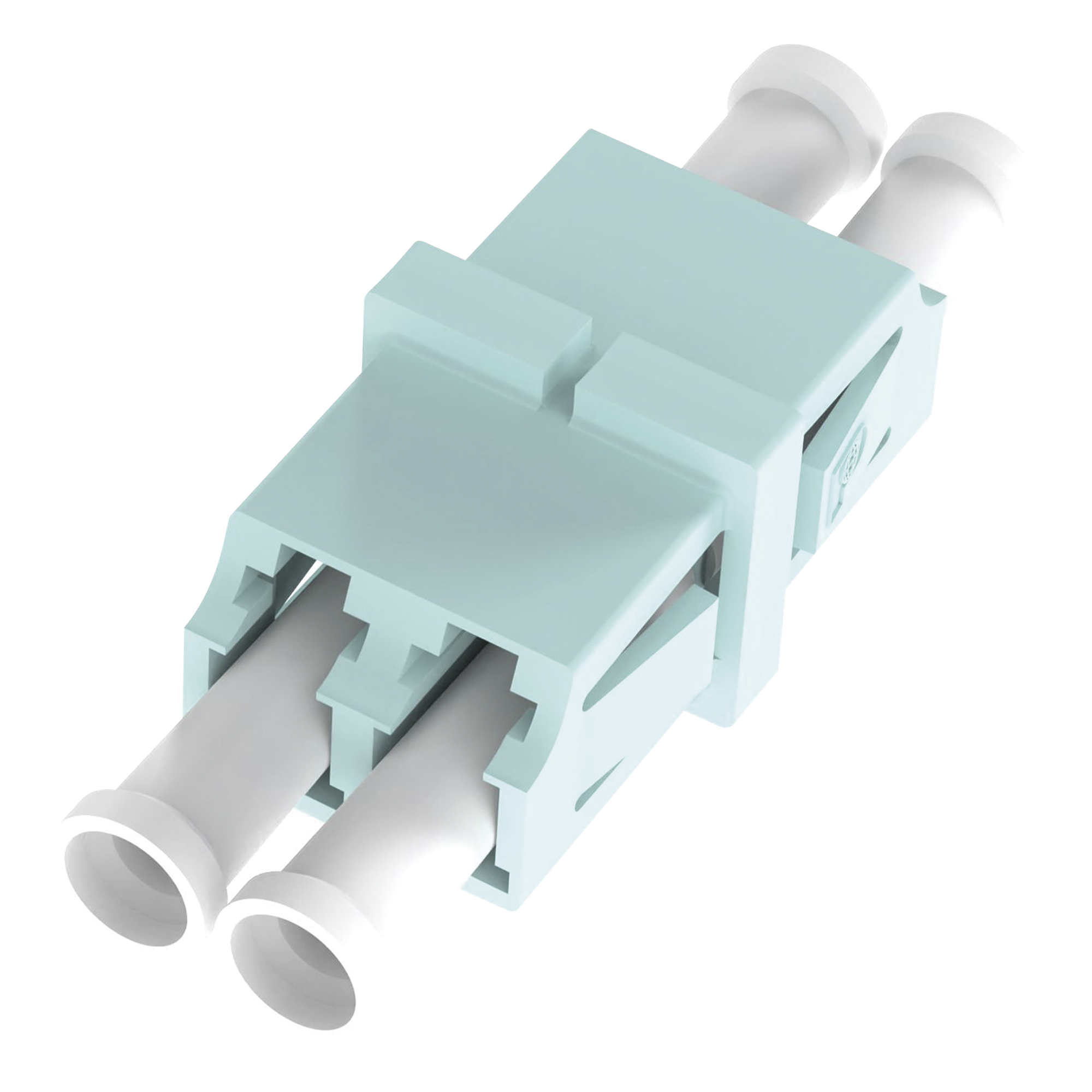Módulo Acoplador / LC Duplex / Fibra Multimodo / Color Aqua / Pérdida 0.1 dB / Cerámica Zirconia — PANDUIT · SKU FADSLCZAQ-L